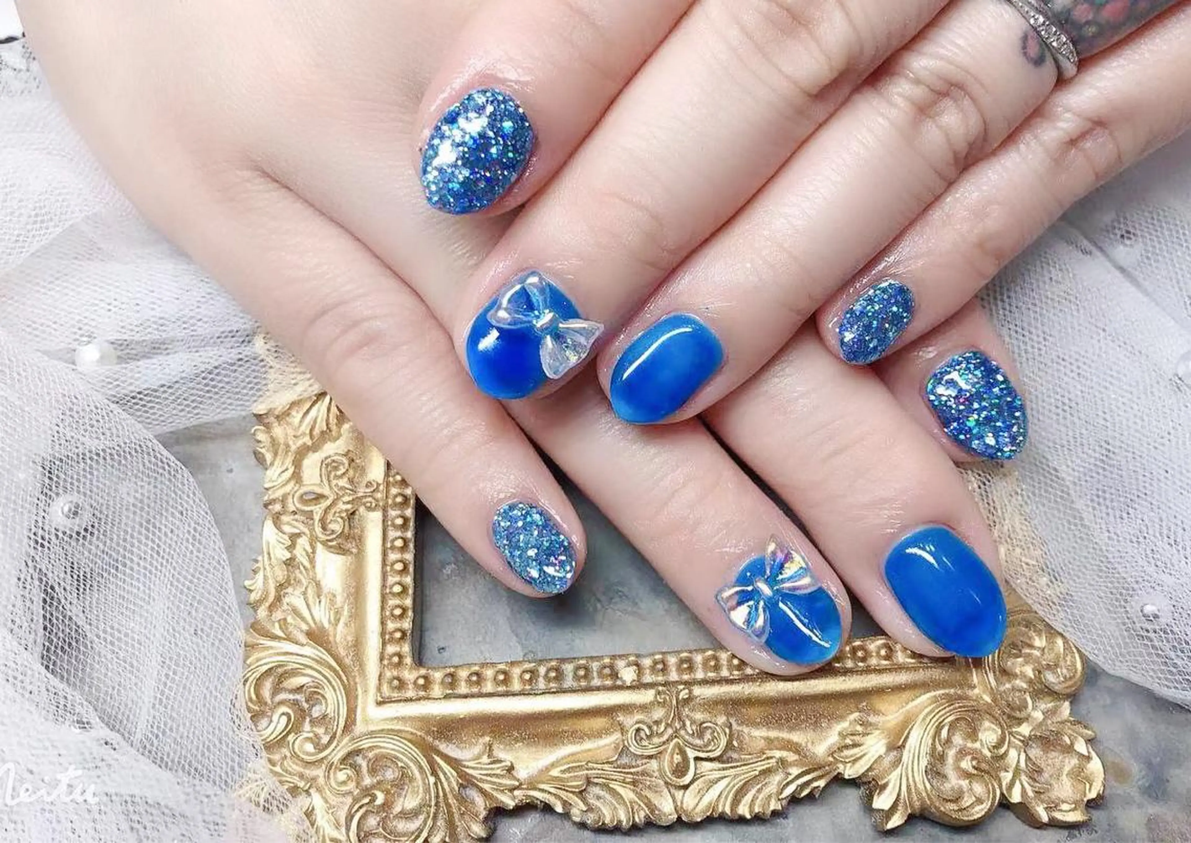 ネイル ハンドネイル マジックミラー所属・マジック ミラーのネイルデザイン