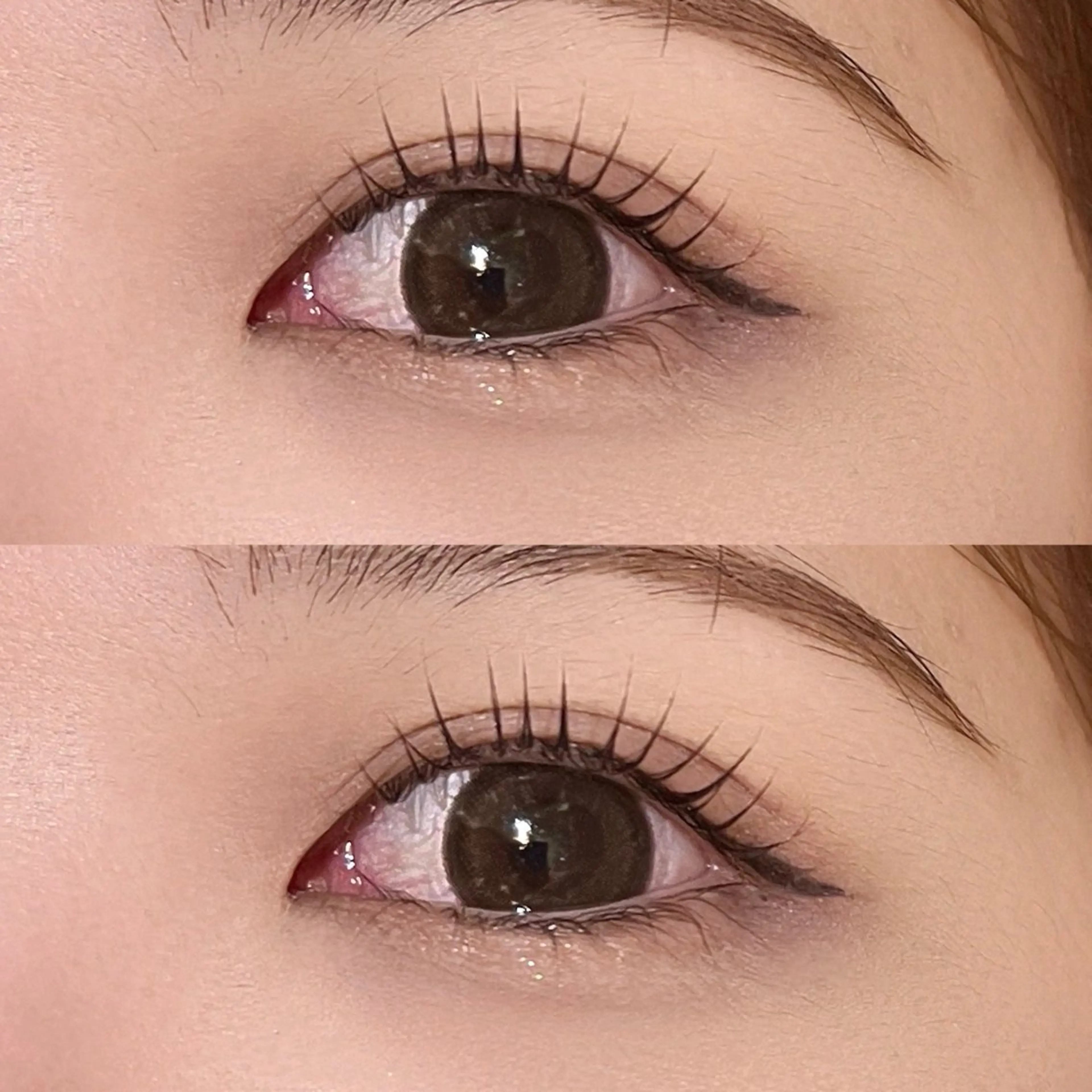 マツエク・マツパ 束感まつ毛 パリジェンヌラッシュリフト まつげパーマ 一重×まつ毛パーマ fein.Ruka ♡垢抜け美眉のマツエク・マツパデザイン