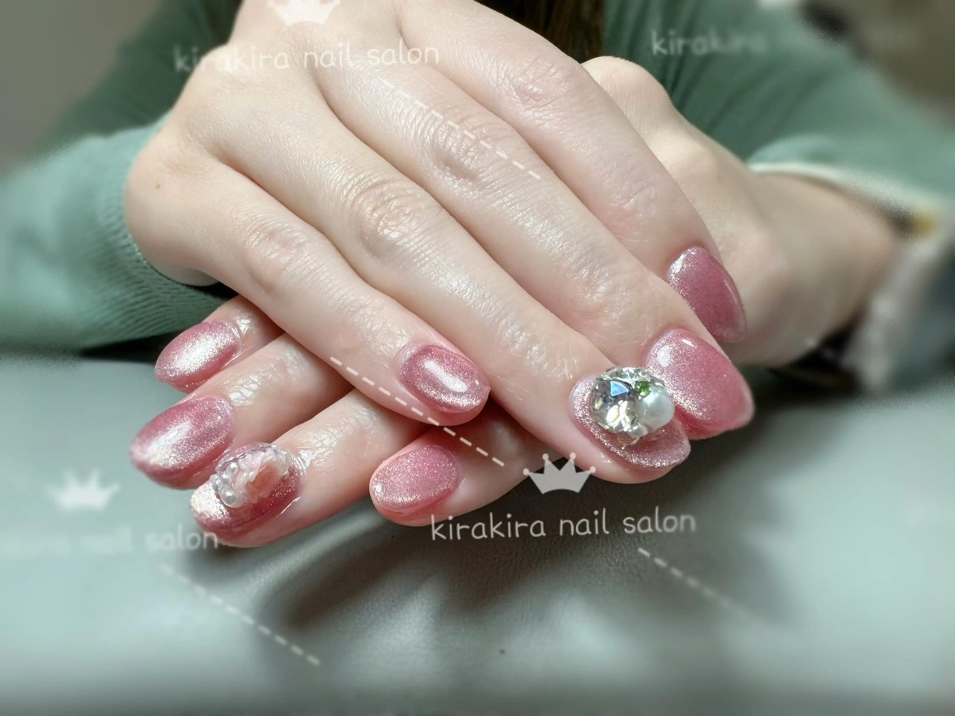 ネイル マグネットネイル Kirakira Nail salonのネイルデザイン