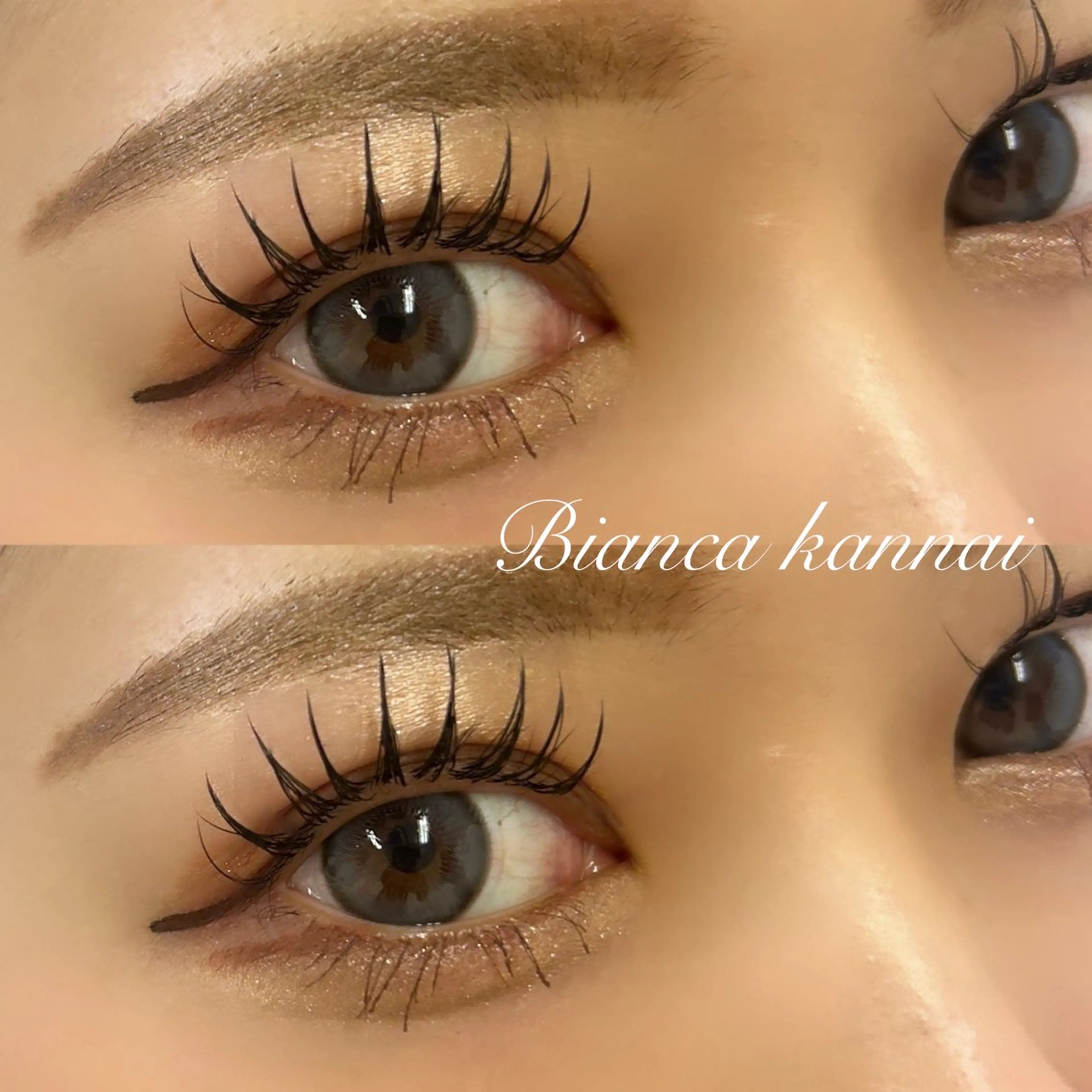 マツエク・マツパ Cカール フラットラッシュ マツエク Bianca横浜関内 YAGINUMA🫧のマツエク・マツパデザイン