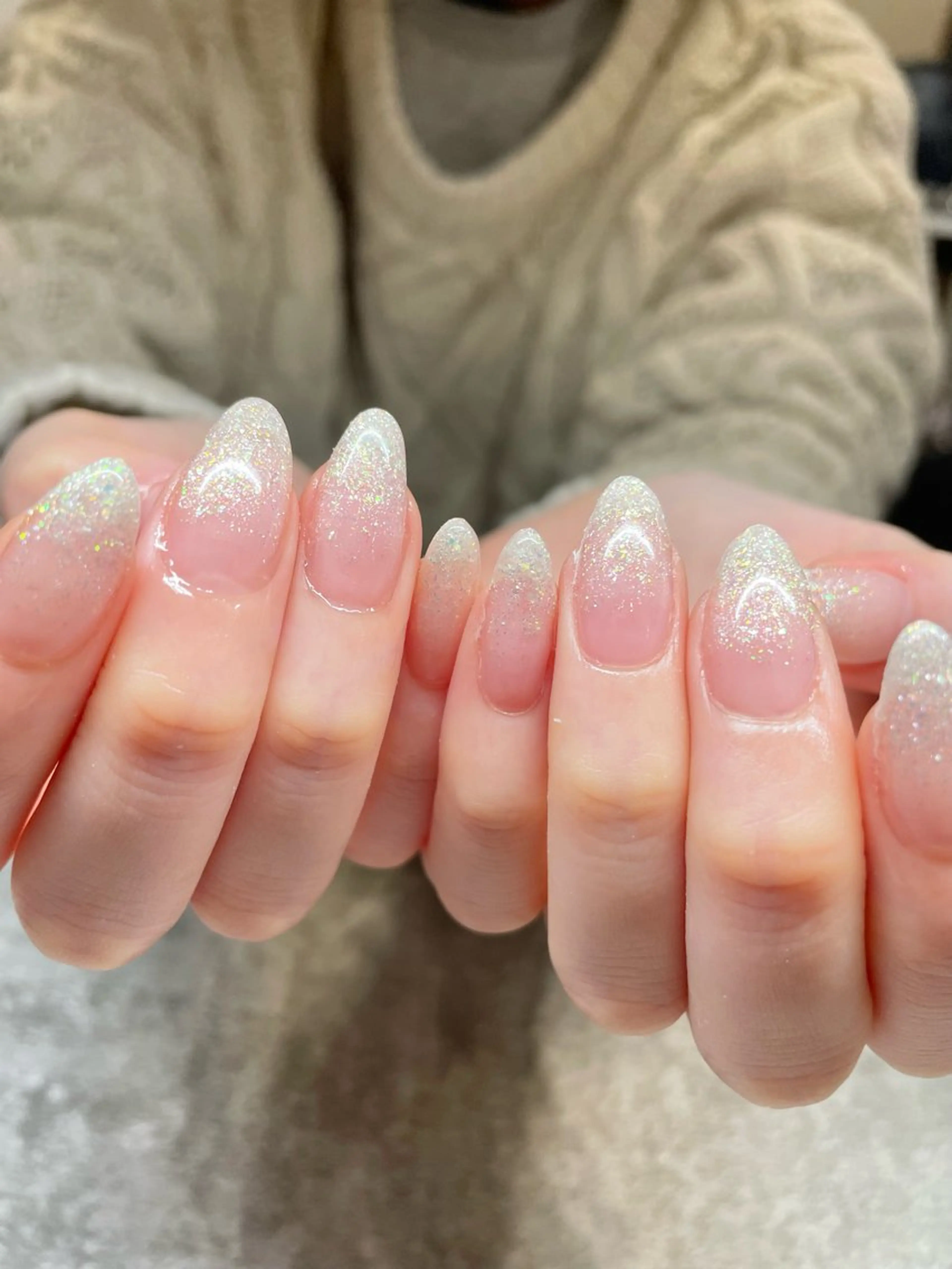 【オフ込み】ラメグラデーション【ご新規様&口コミ投稿者様限定】の写真