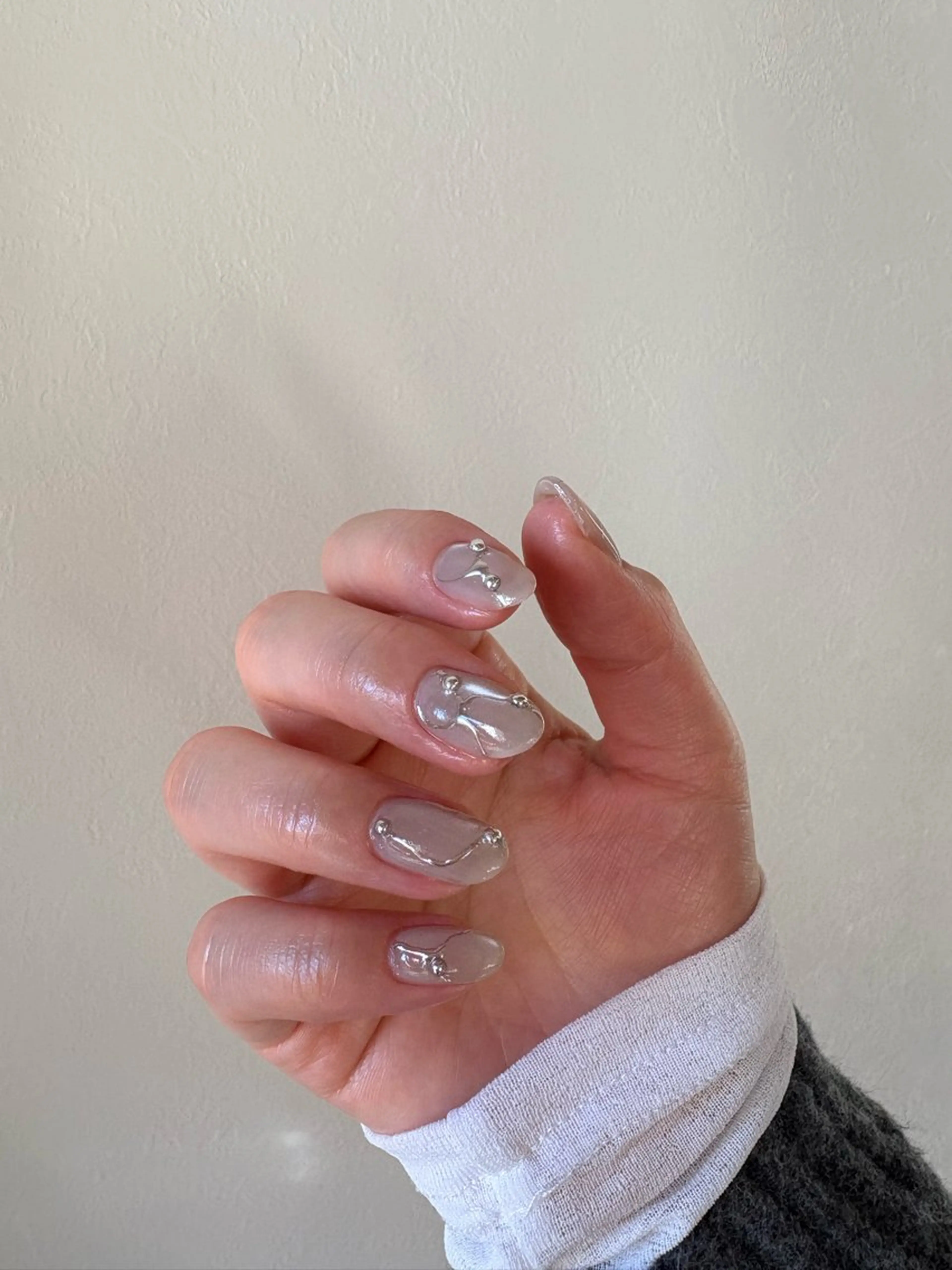 ネイル 持ち込み 🌲🌳🚪iiit o🌲🌳🌲のネイルデザイン