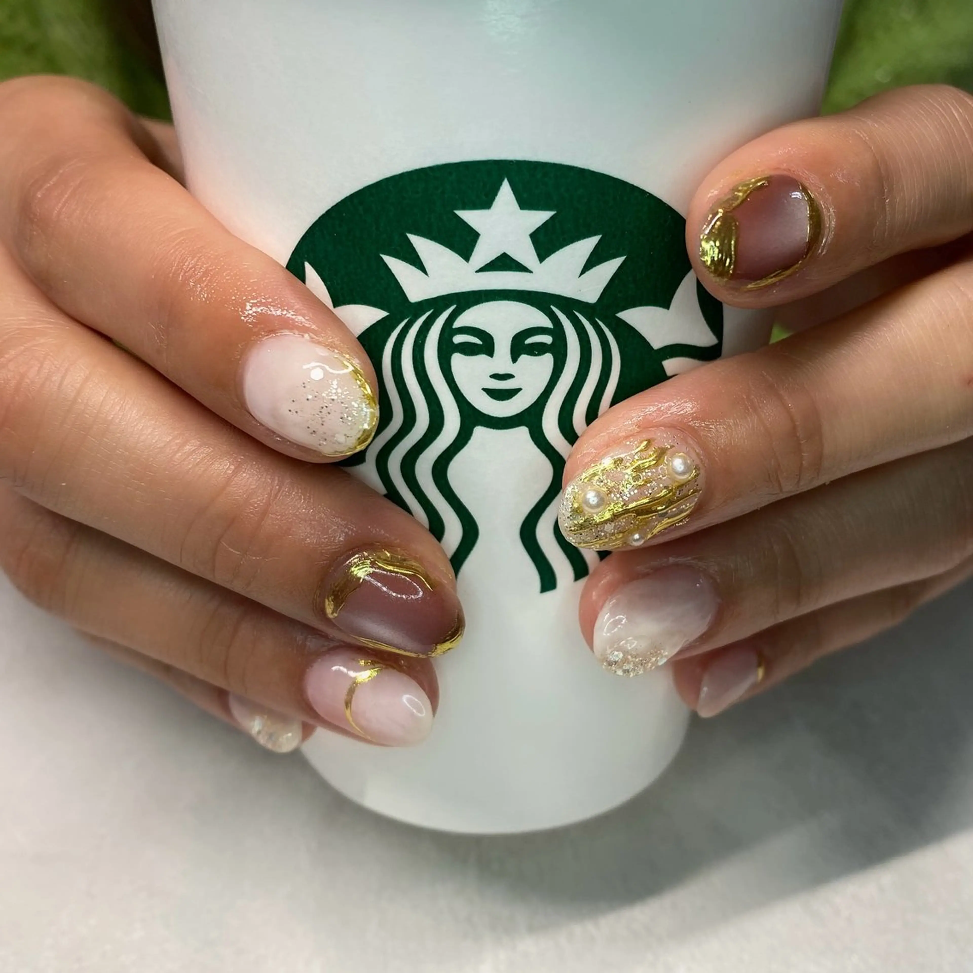 ネイル 持ち込み ハンドネイル KONDO RIHO♡のネイルデザイン