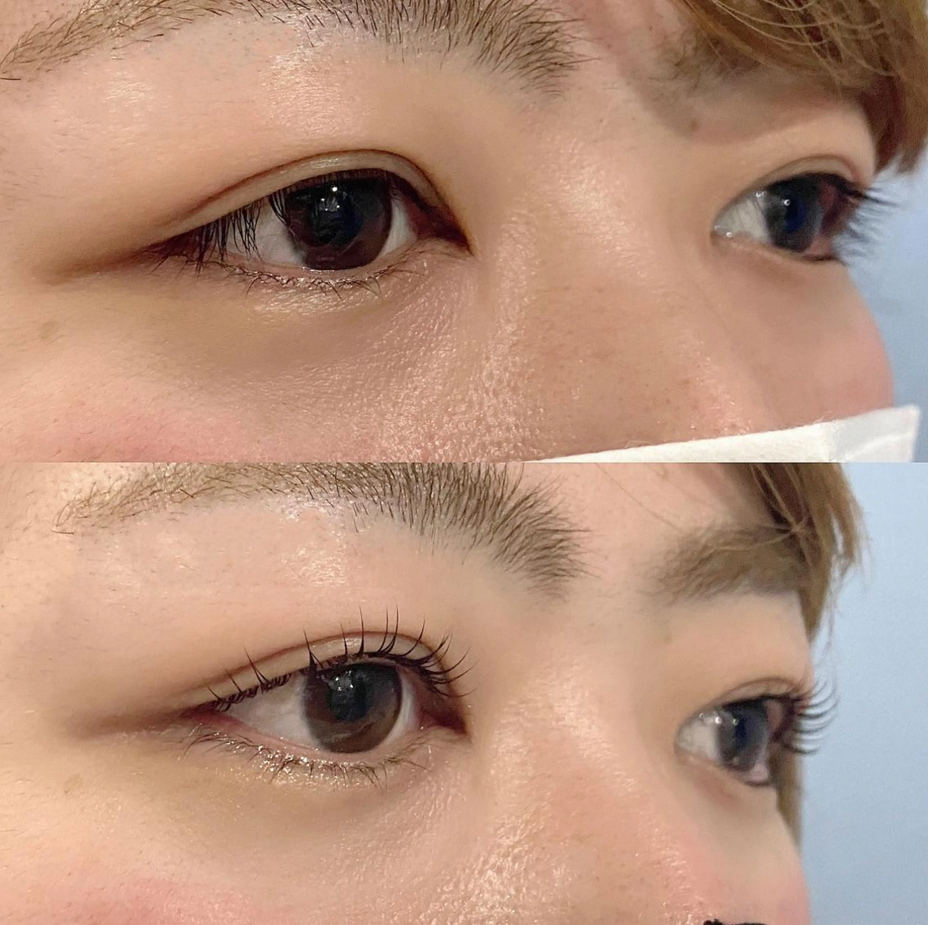 マツエク・マツパ 一重×まつ毛パーマ 岩見 桐子のマツエク・マツパデザイン