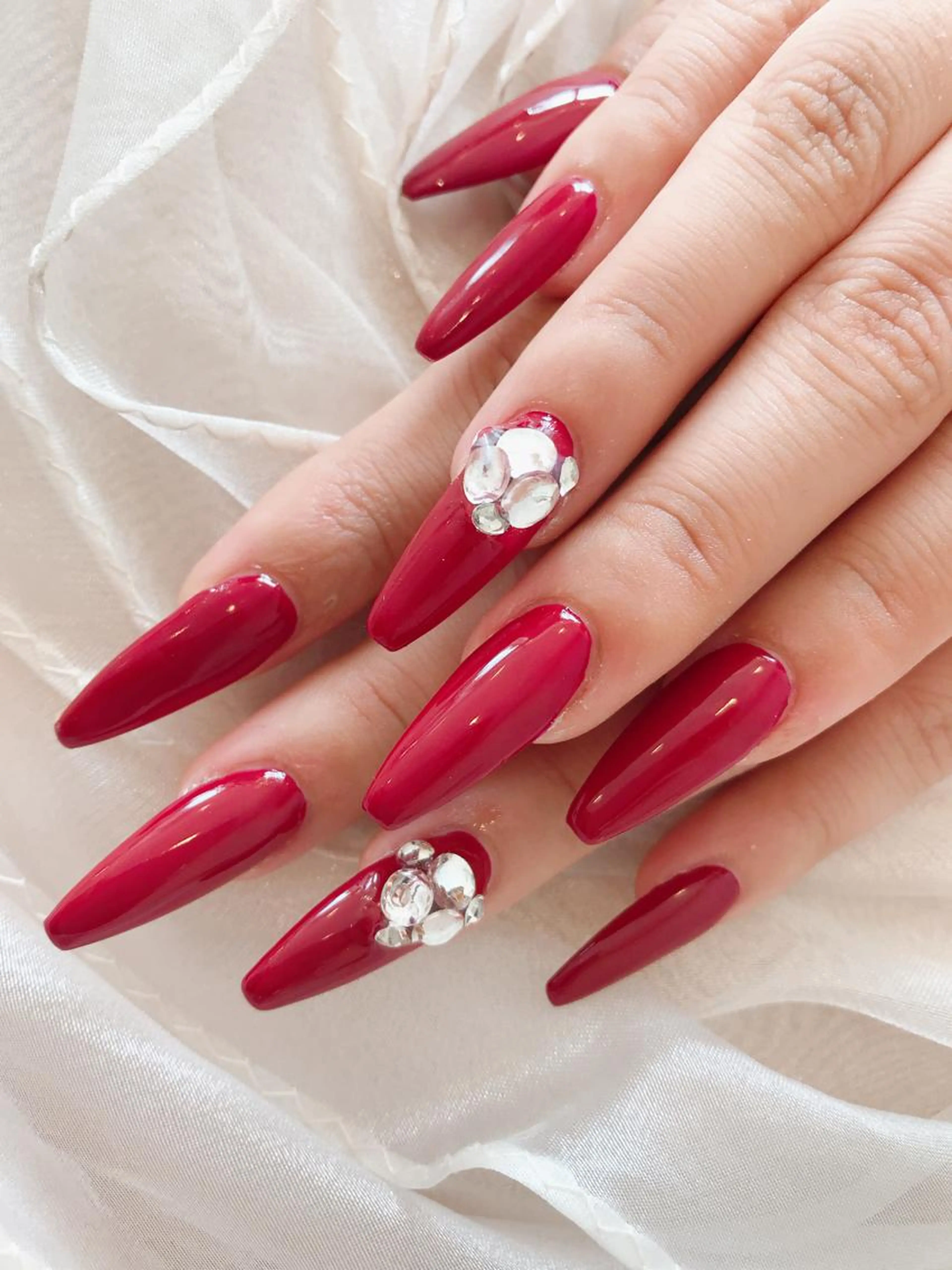 スカルプチュア＋ジェルカラーの写真