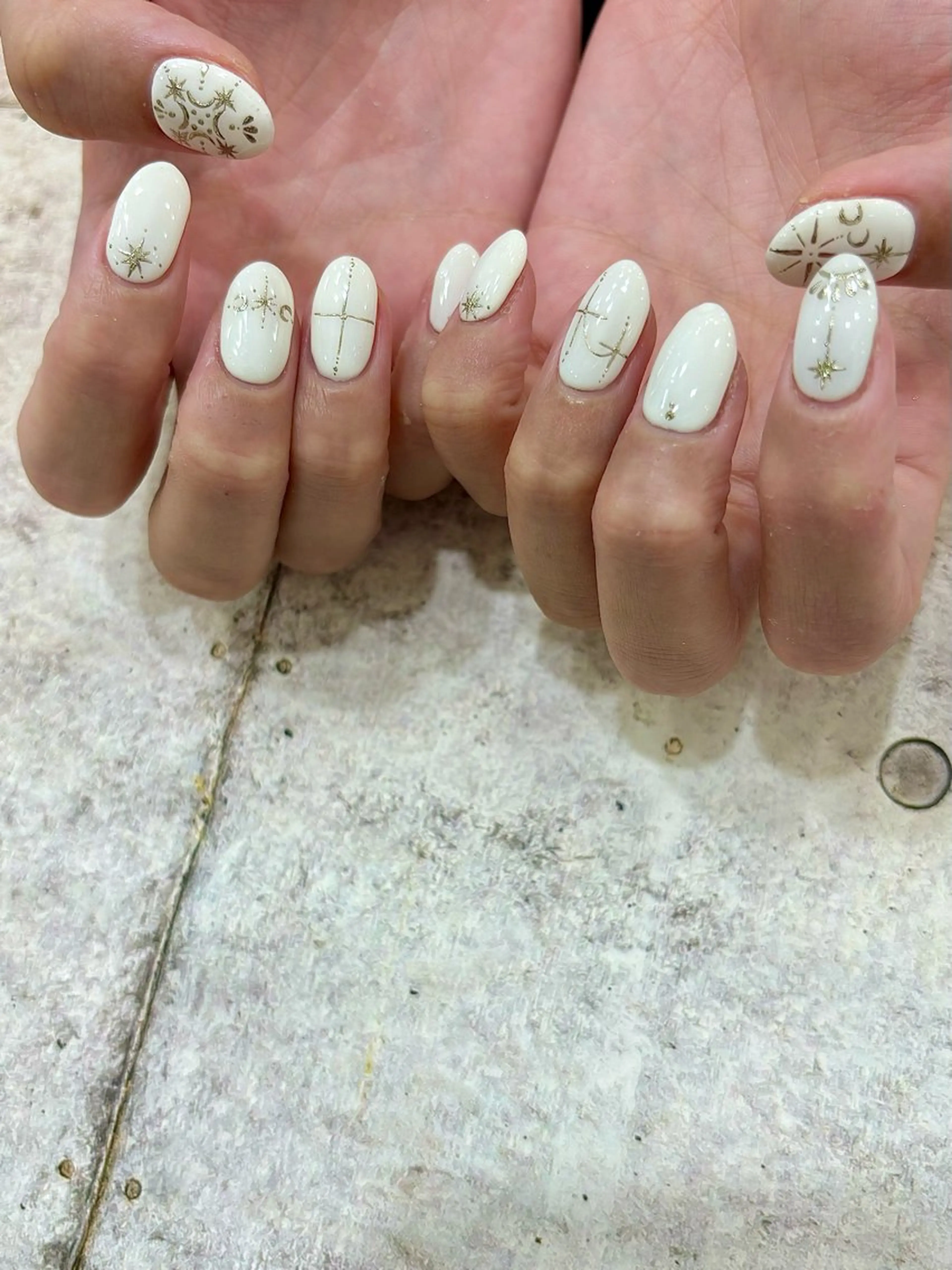 ネイル 安藤 彩乃のネイルデザイン