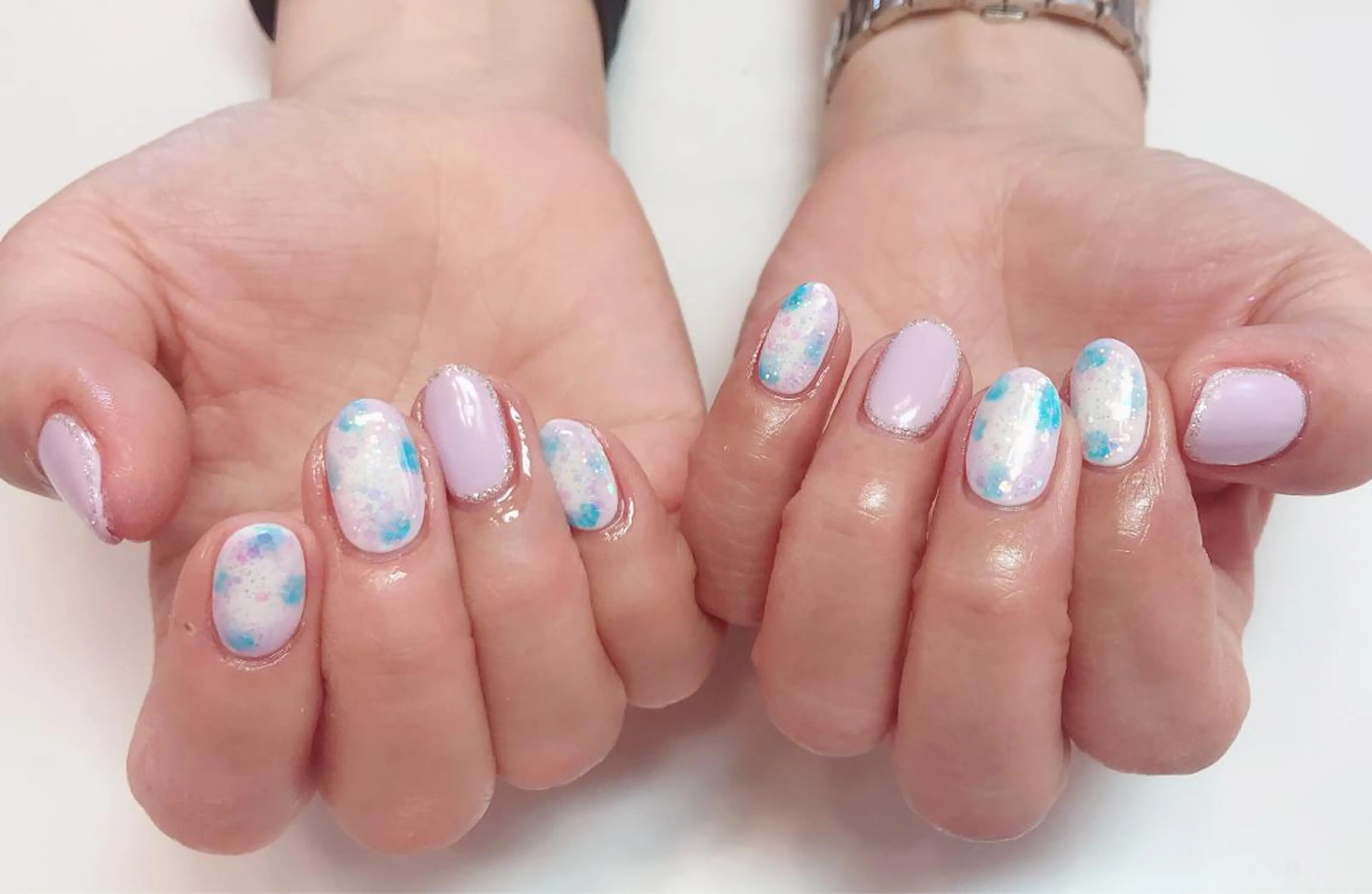 カラー ネイル Q Free nailsのネイルデザイン