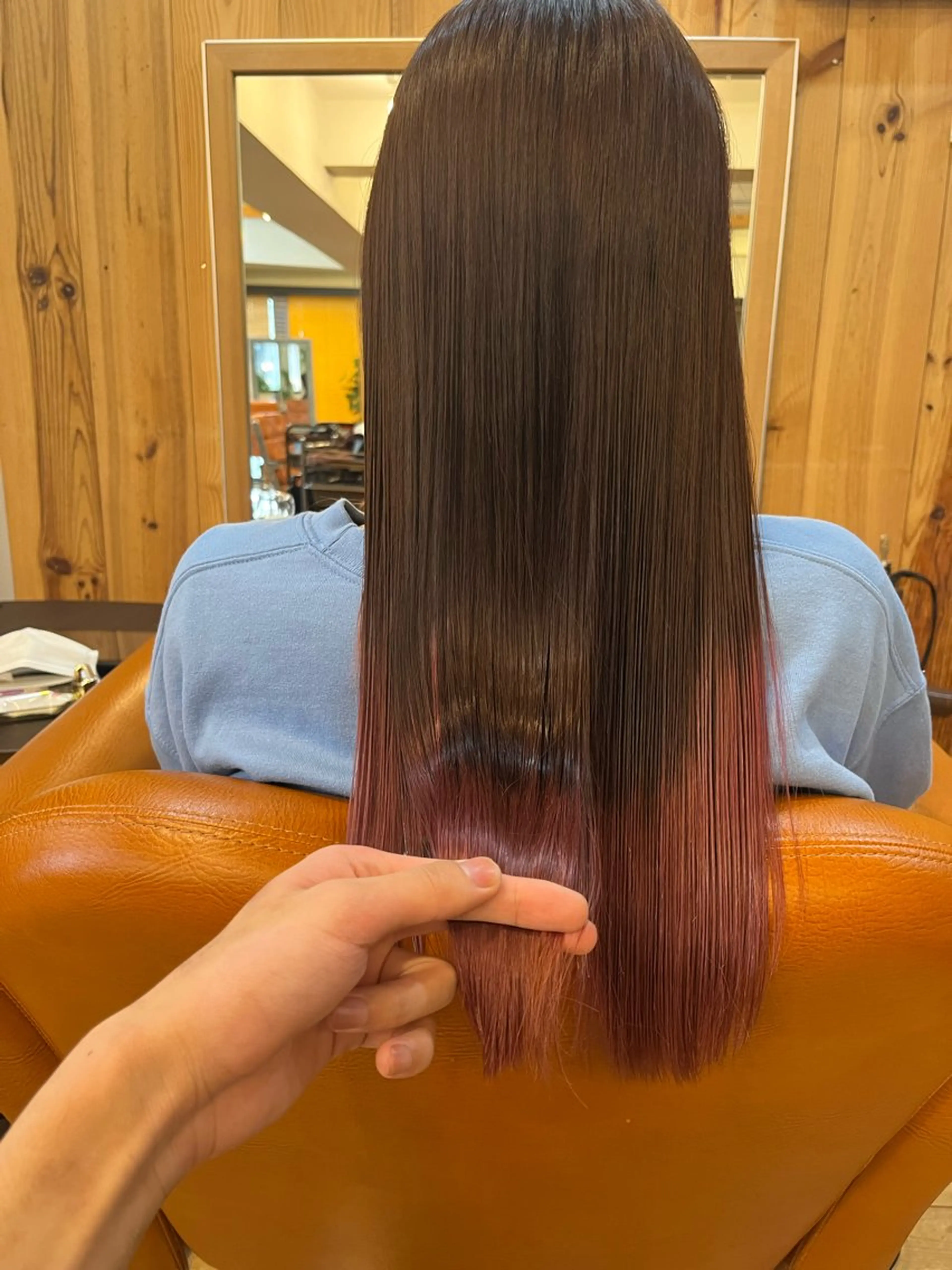 ロング トリートメント ⚪️髪質改善 縮毛 店長 コウ⚪️のヘアスタイル
