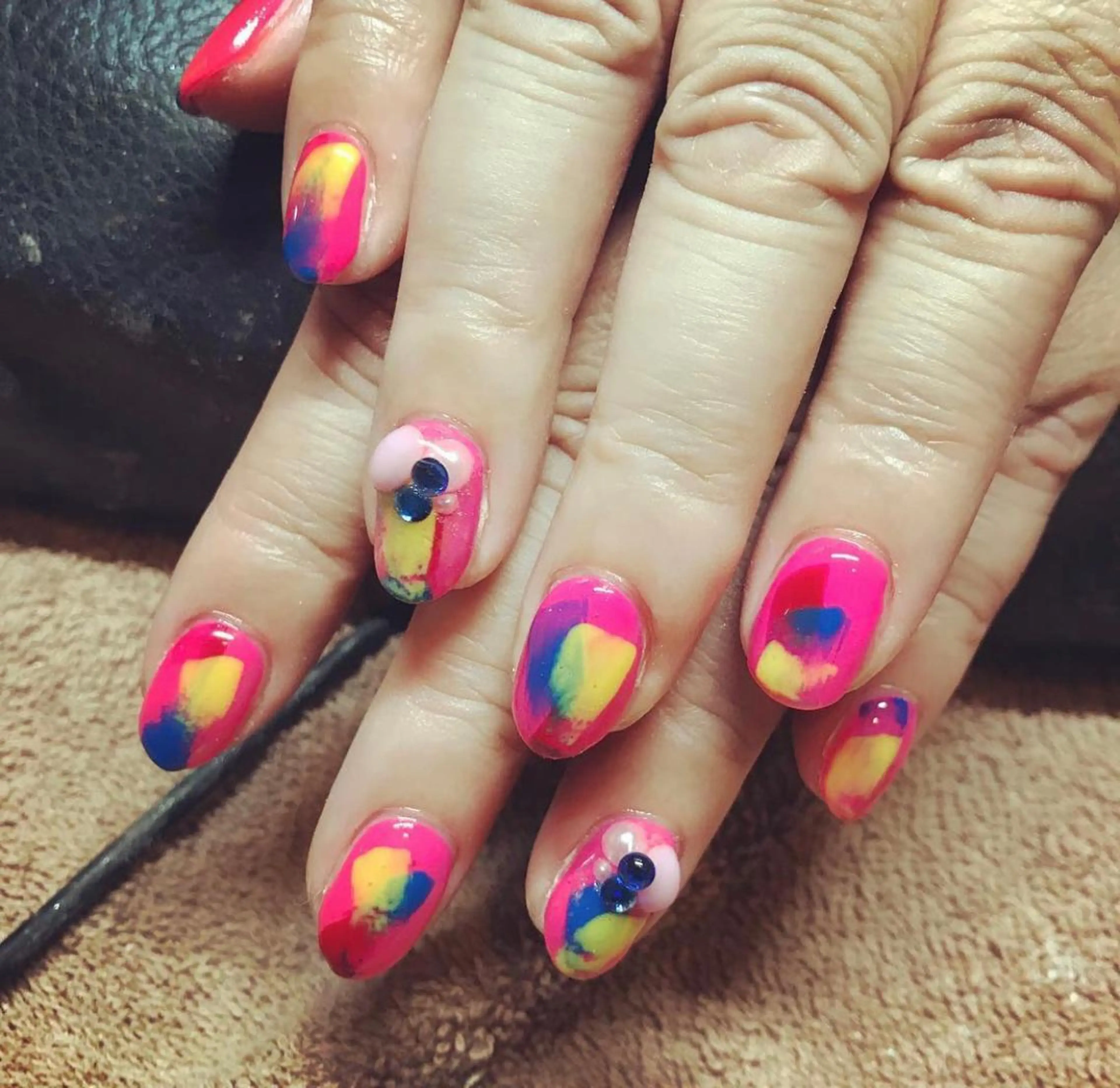 ネイル マルサンカクシカク所属・○△□ 守口市のネイルデザイン