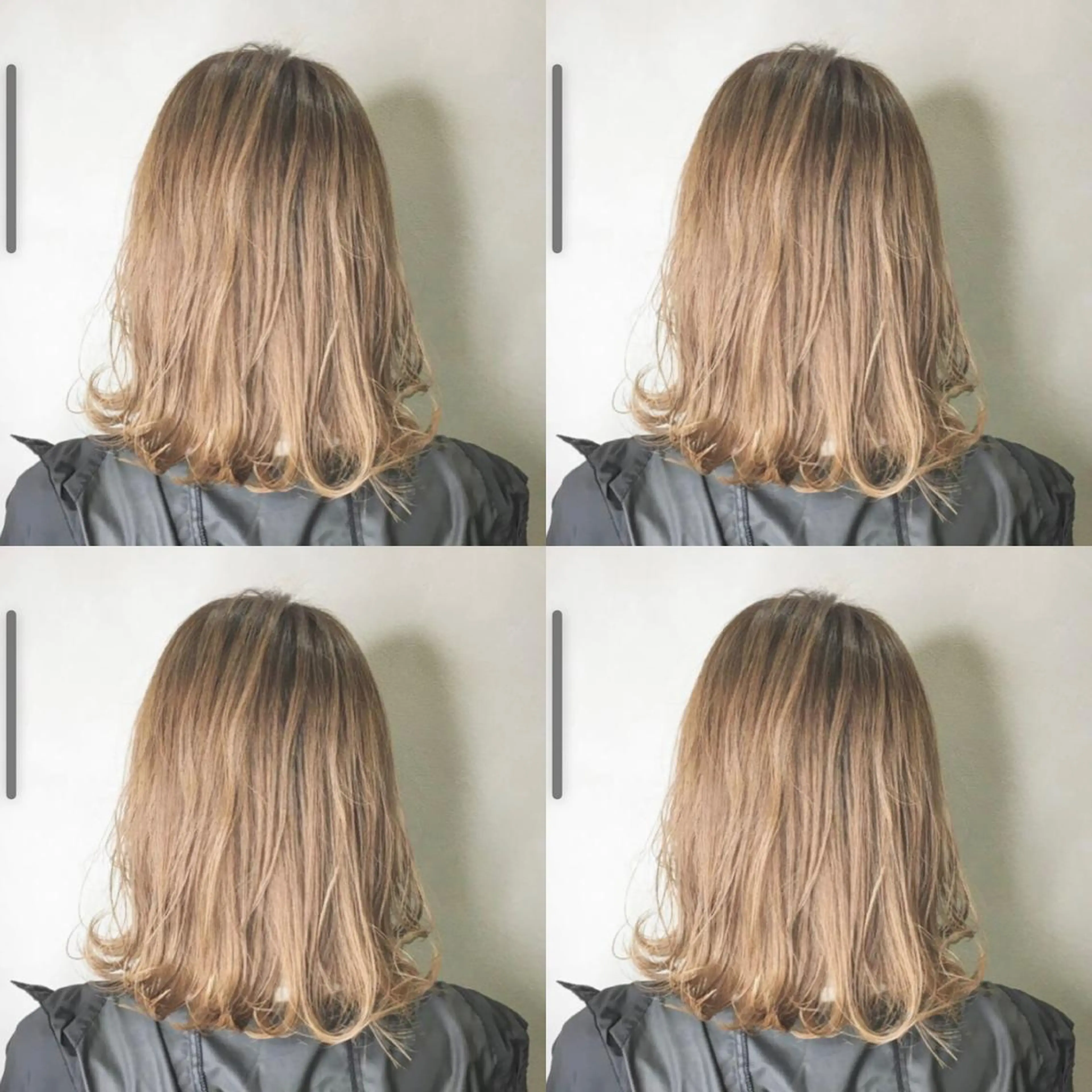 ミディアム 亀川蓮 Agu hairのヘアスタイル