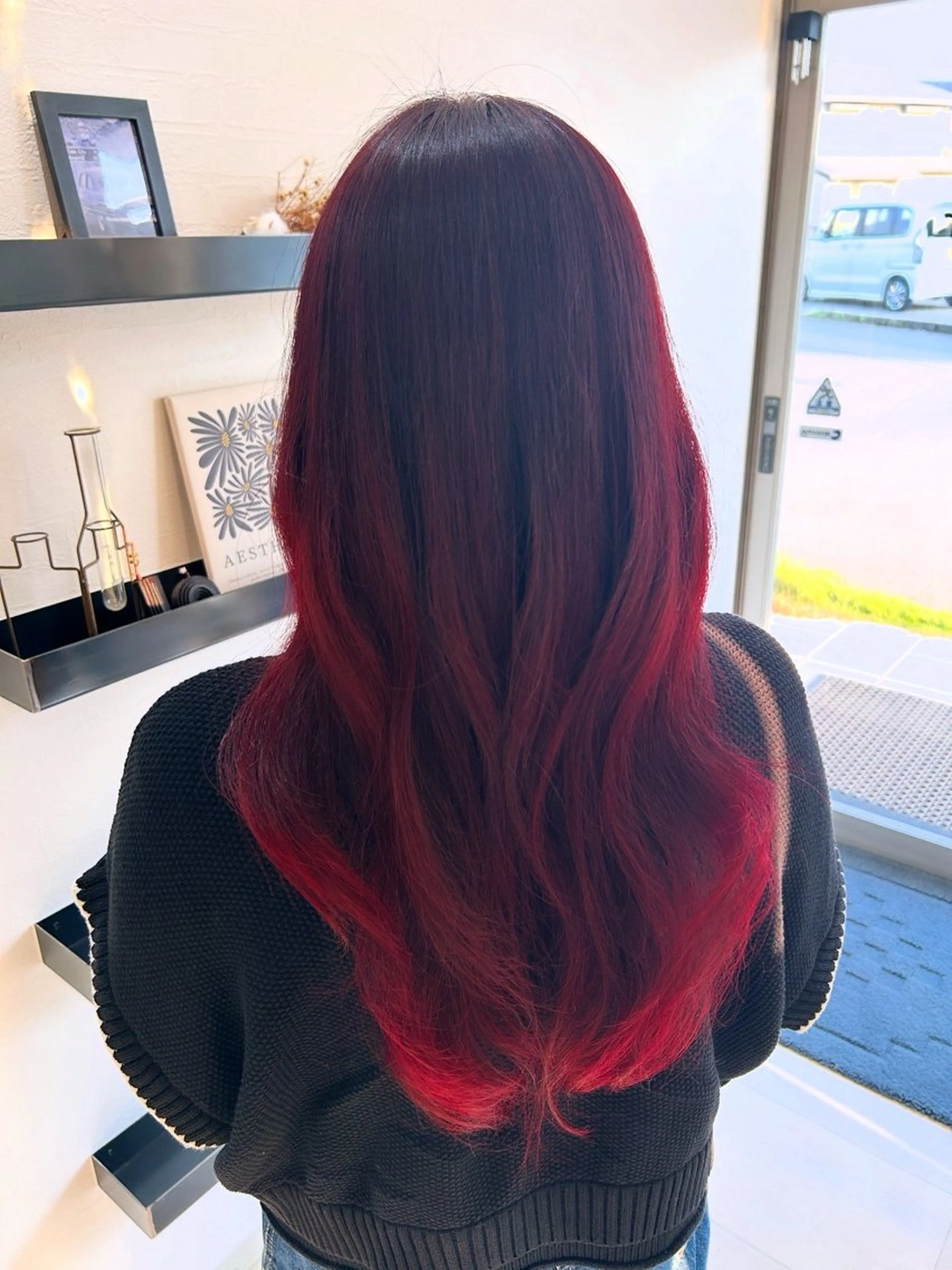 ロング MEKI 𓃠‪のヘアスタイル