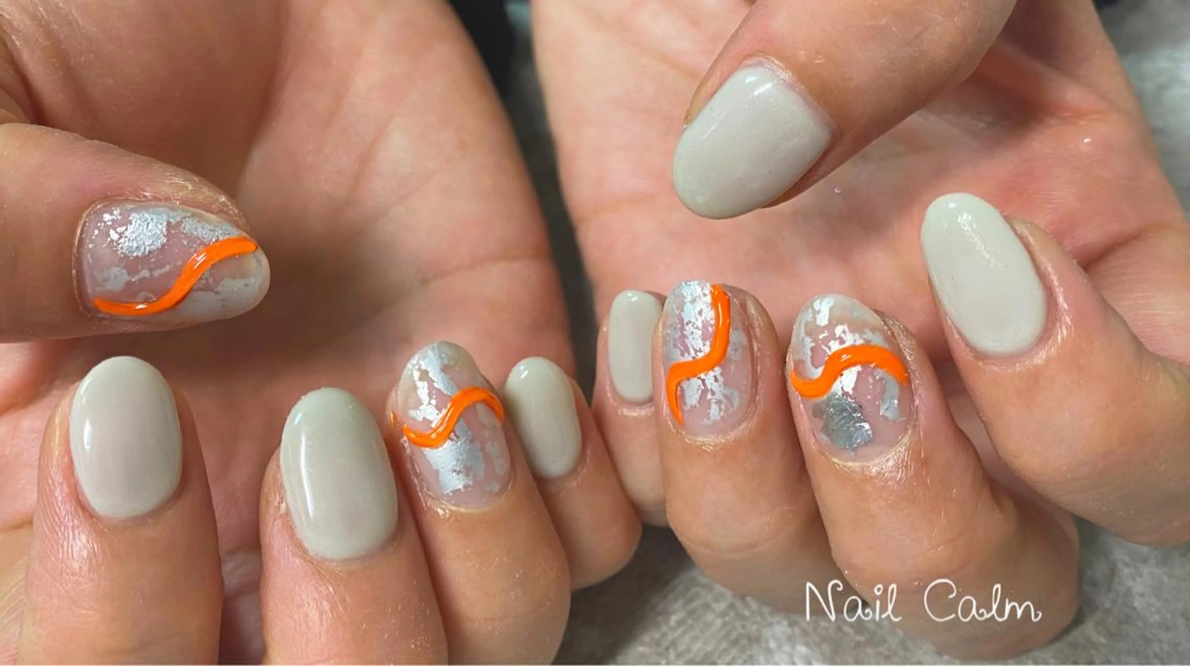 ネイル シンプルネイル ハンドネイル Nail Calm所属・プライベートサロン Calmのネイルデザイン