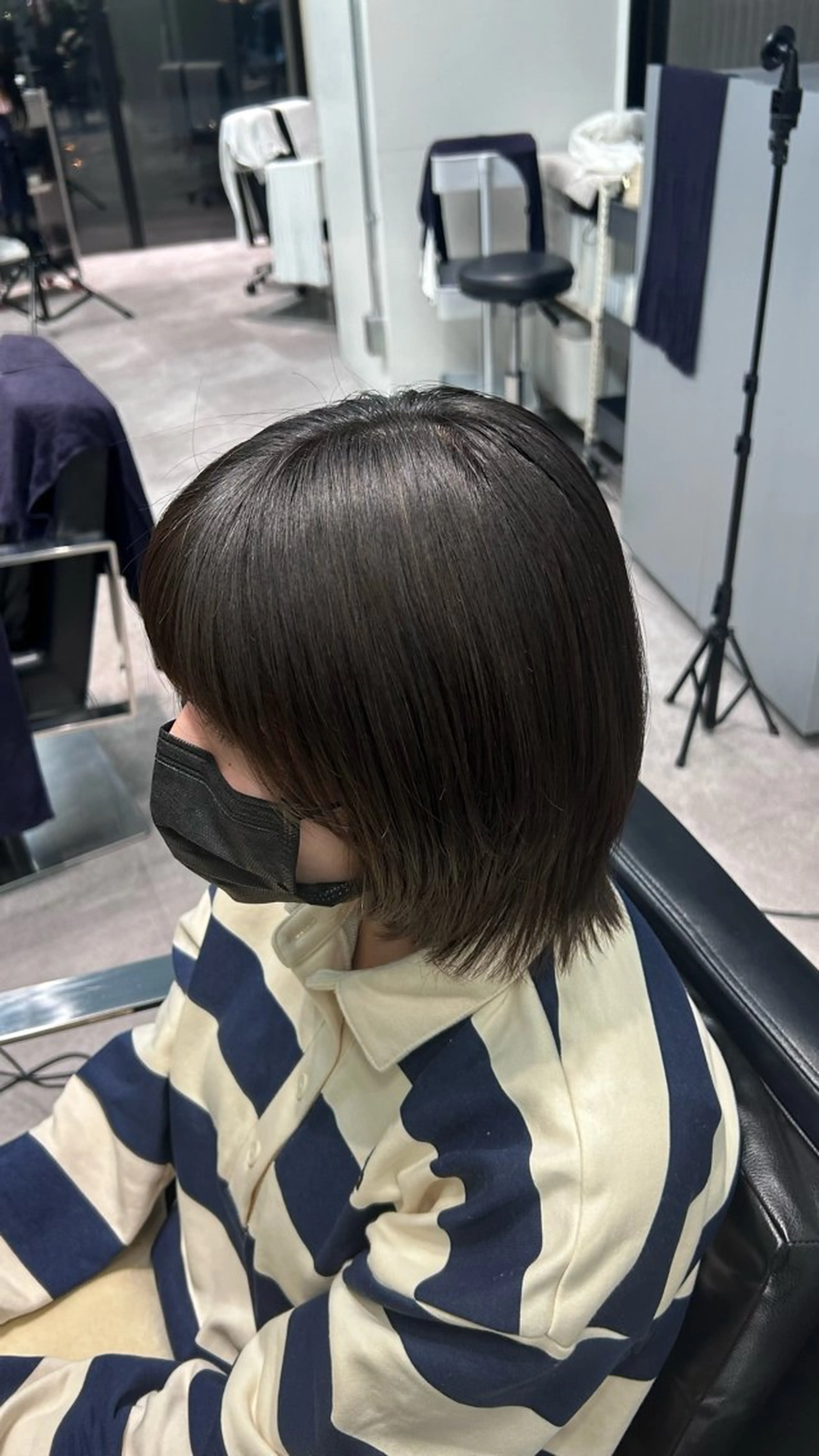 ショート 縮毛矯正 CHARLES DESSIN所属・神宮前 ／吉田日和のヘアスタイル