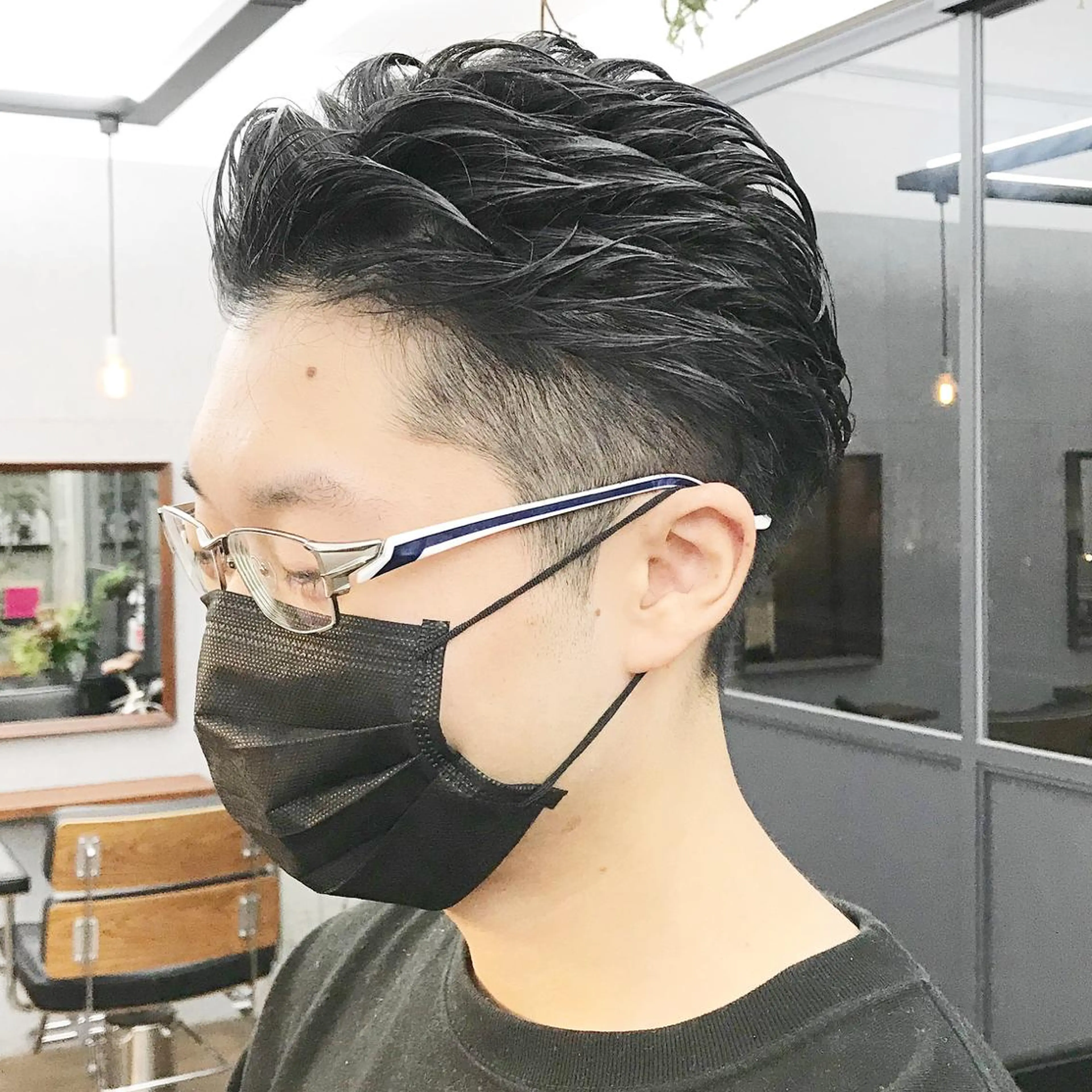 ショート メンズ ビジネス メンズショート ショートヘア カット ✂︎ウルフ・ショート ✂︎MIKUNIのヘアスタイル
