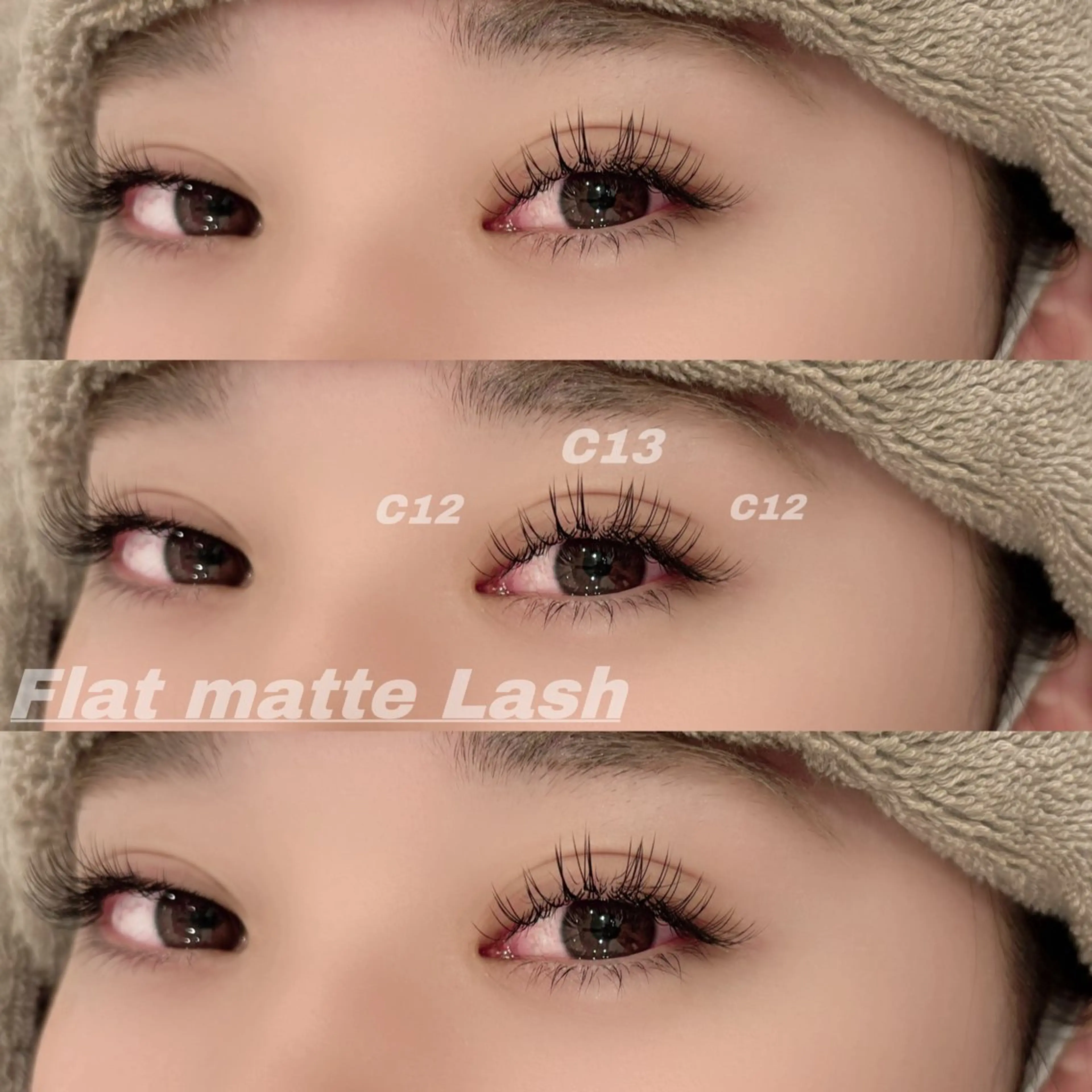 マツエク・マツパ Cカール フラットラッシュ Eye ELSA lash栄店の眉毛・アイブロウイメージ