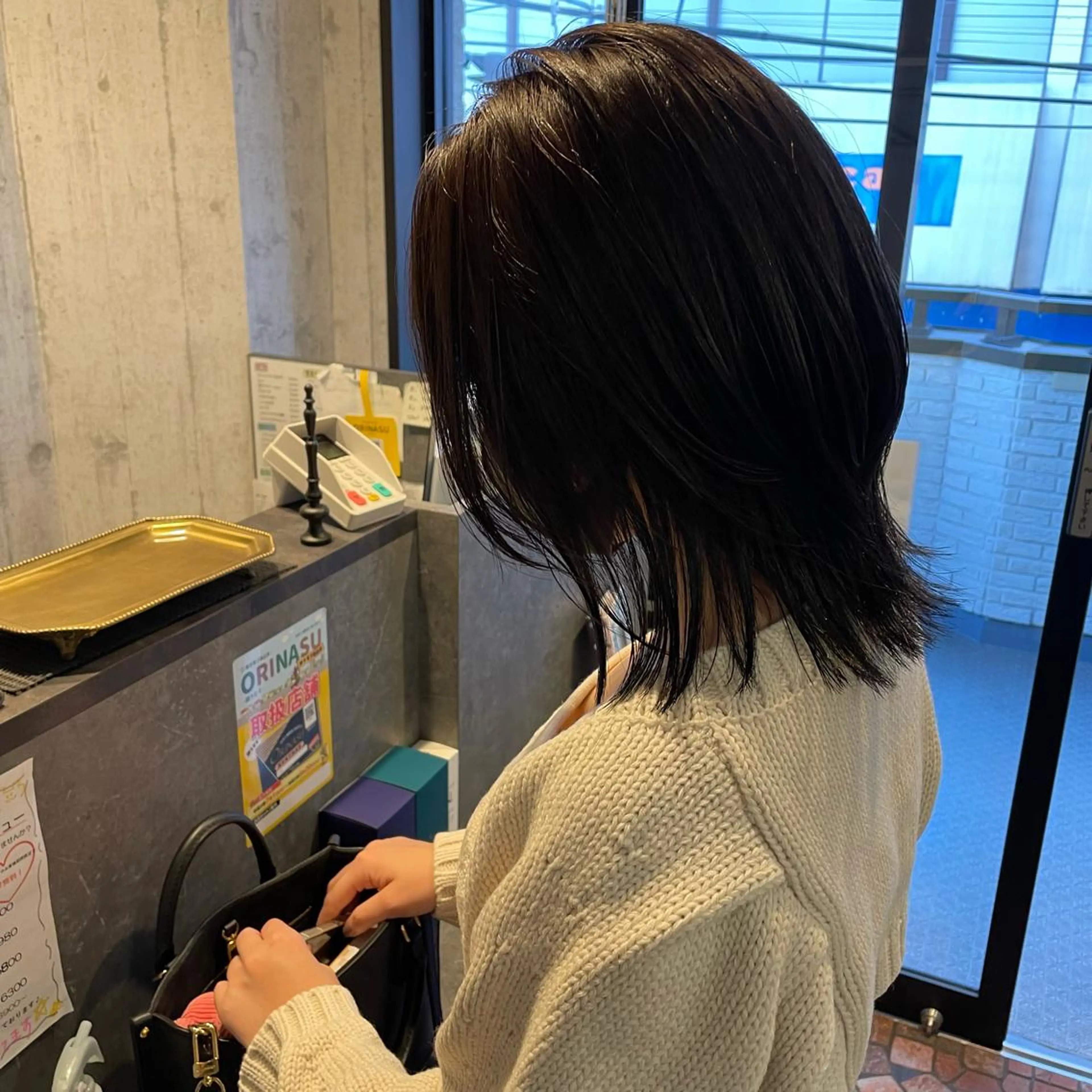 ミディアム カラー グレージュ ヘアカラー Wataru 髪質改善カラー💎のヘアスタイル