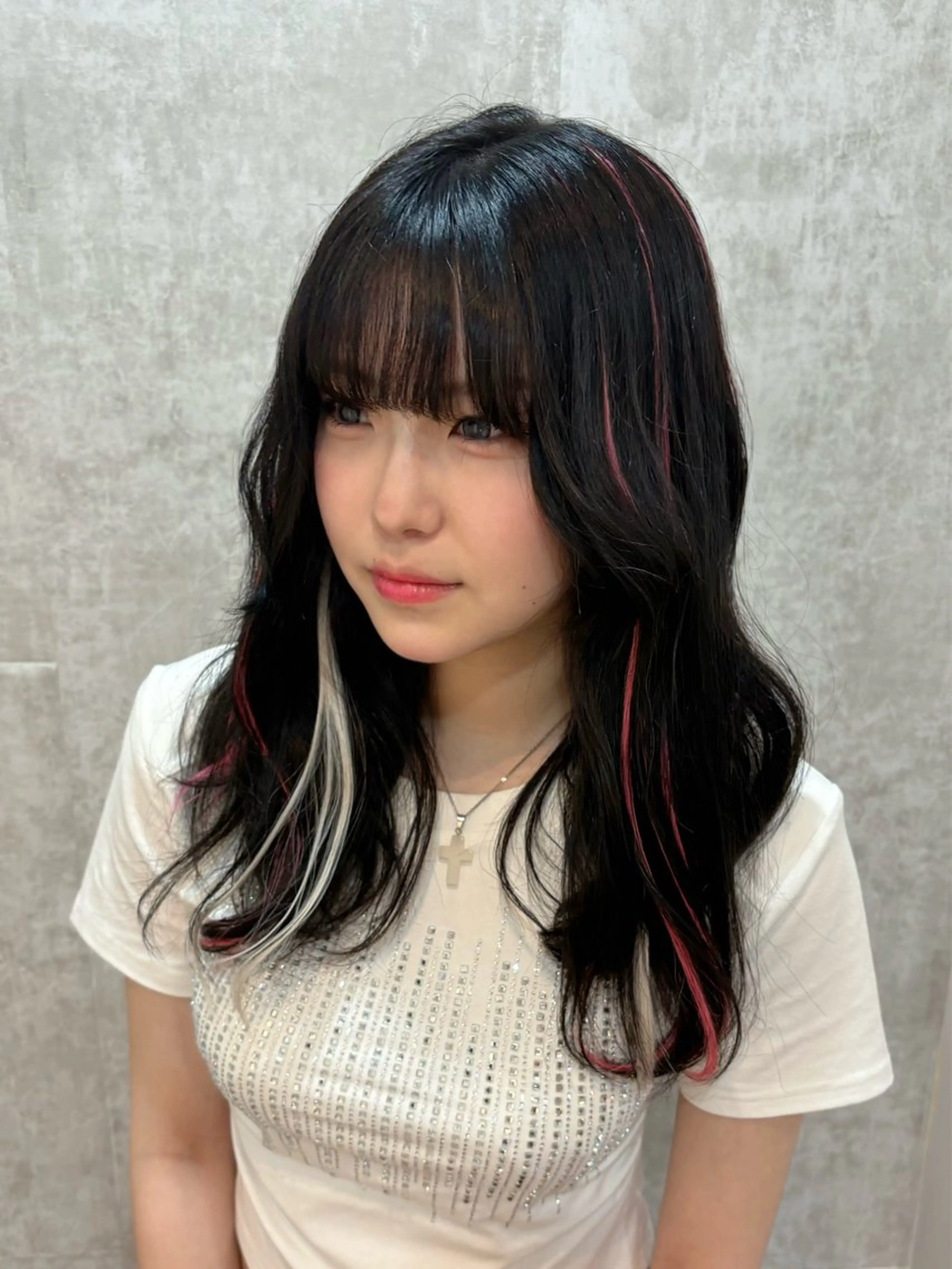 ロング 羽エクステ/シール エクステ/横浜駅5分のヘアスタイル