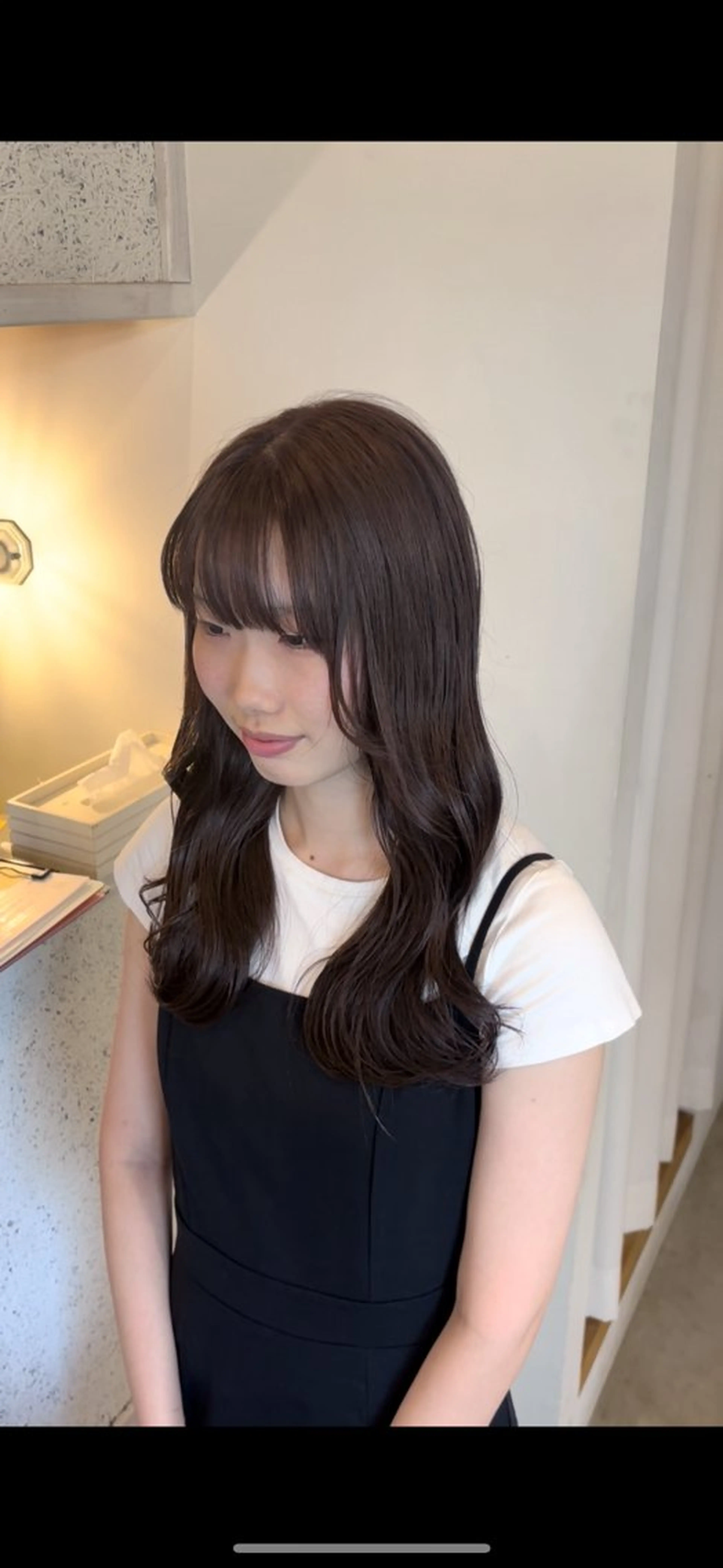 ロング カラー カット ヘアカラー トリートメント 堀出 芽衣/垢抜け/美髪のヘアスタイル