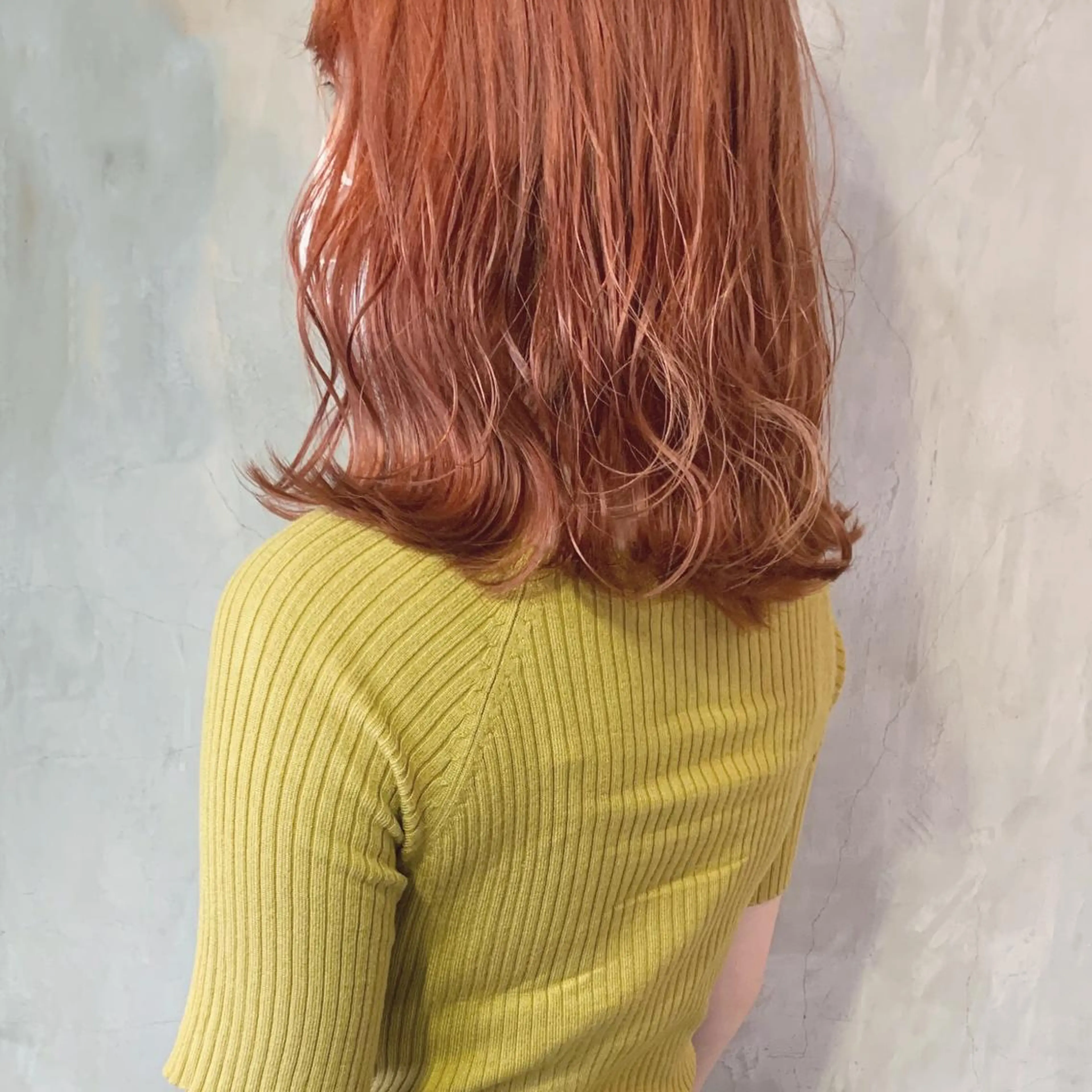 ミディアム カラー SAKURA 原宿所属・なかの たくみのヘアスタイル