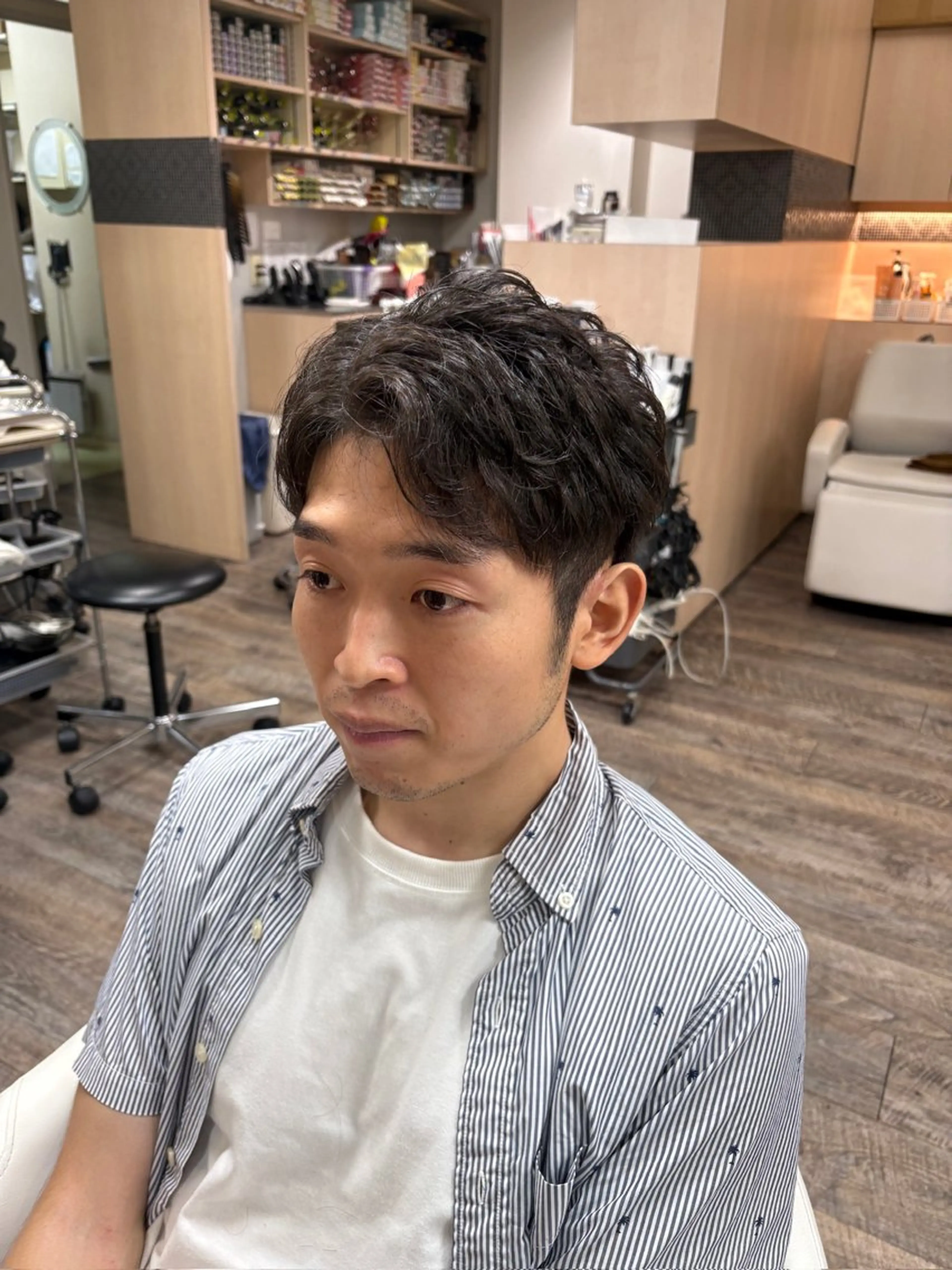 メンズ ビジネス 庵-hair-所属・井上 志麻のヘアスタイル