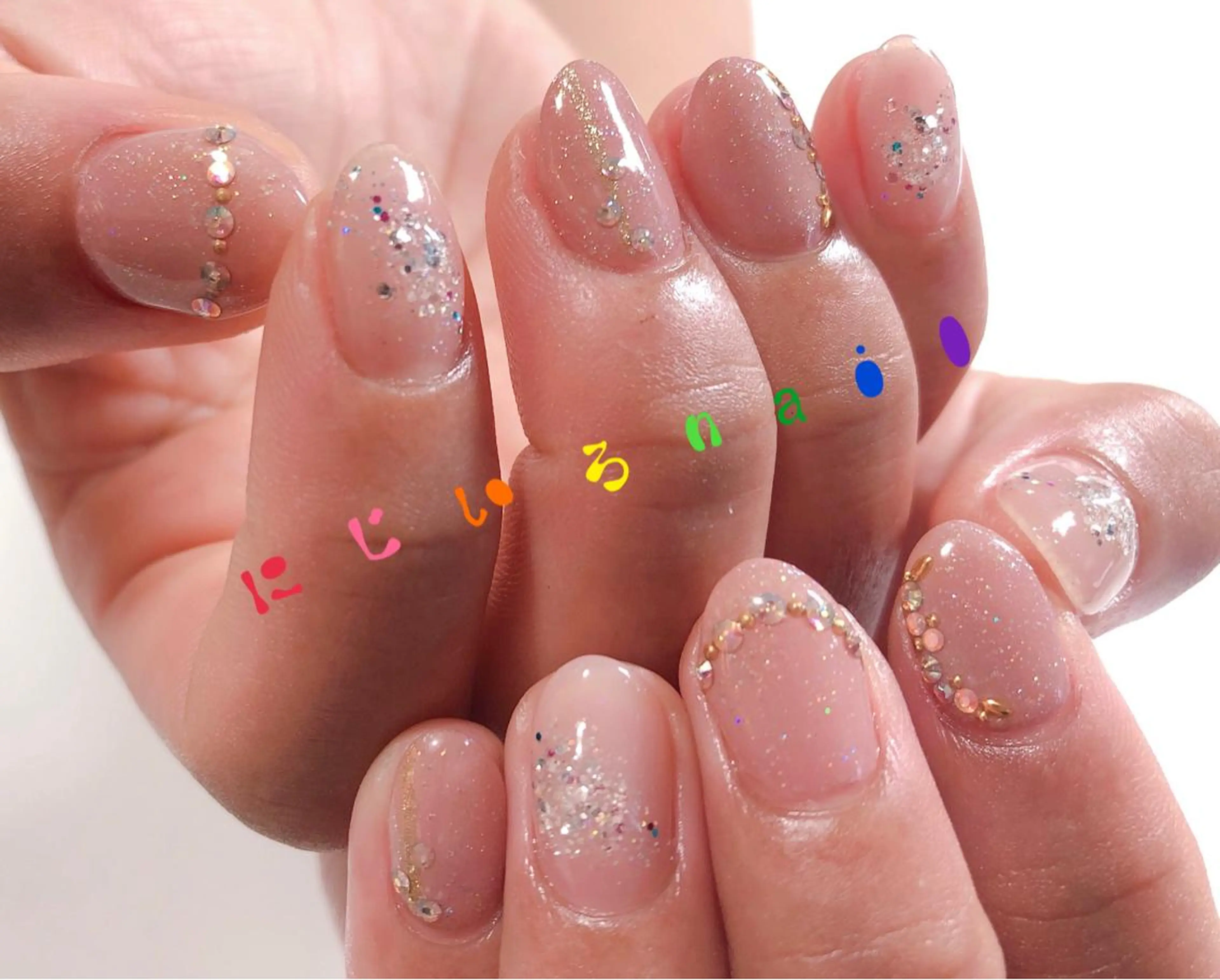ネイル にじいろ nailのネイルデザイン
