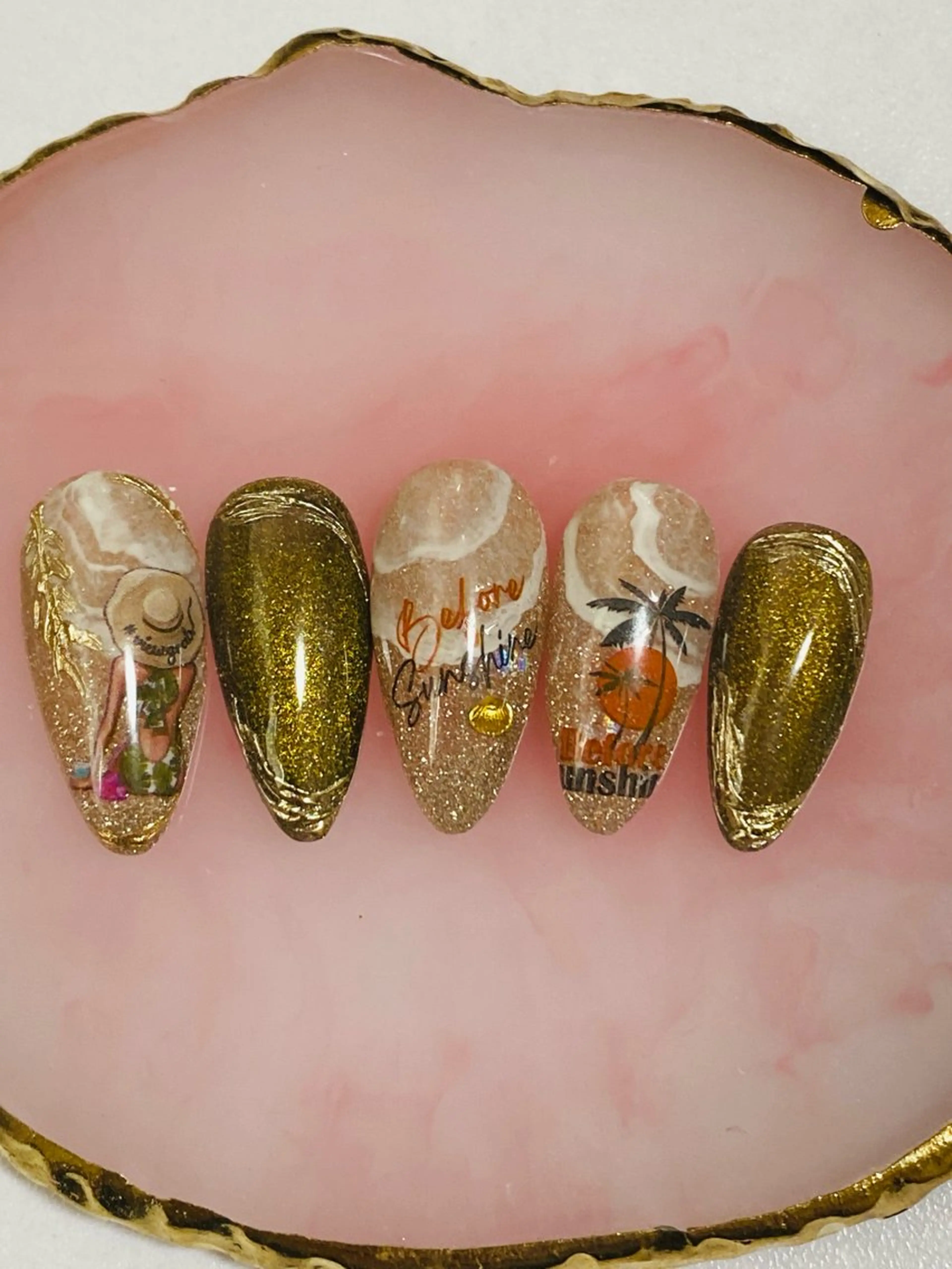 ネイル 夏ネイル 自宅ネイルサロン ♦️nuance♦️のネイルデザイン