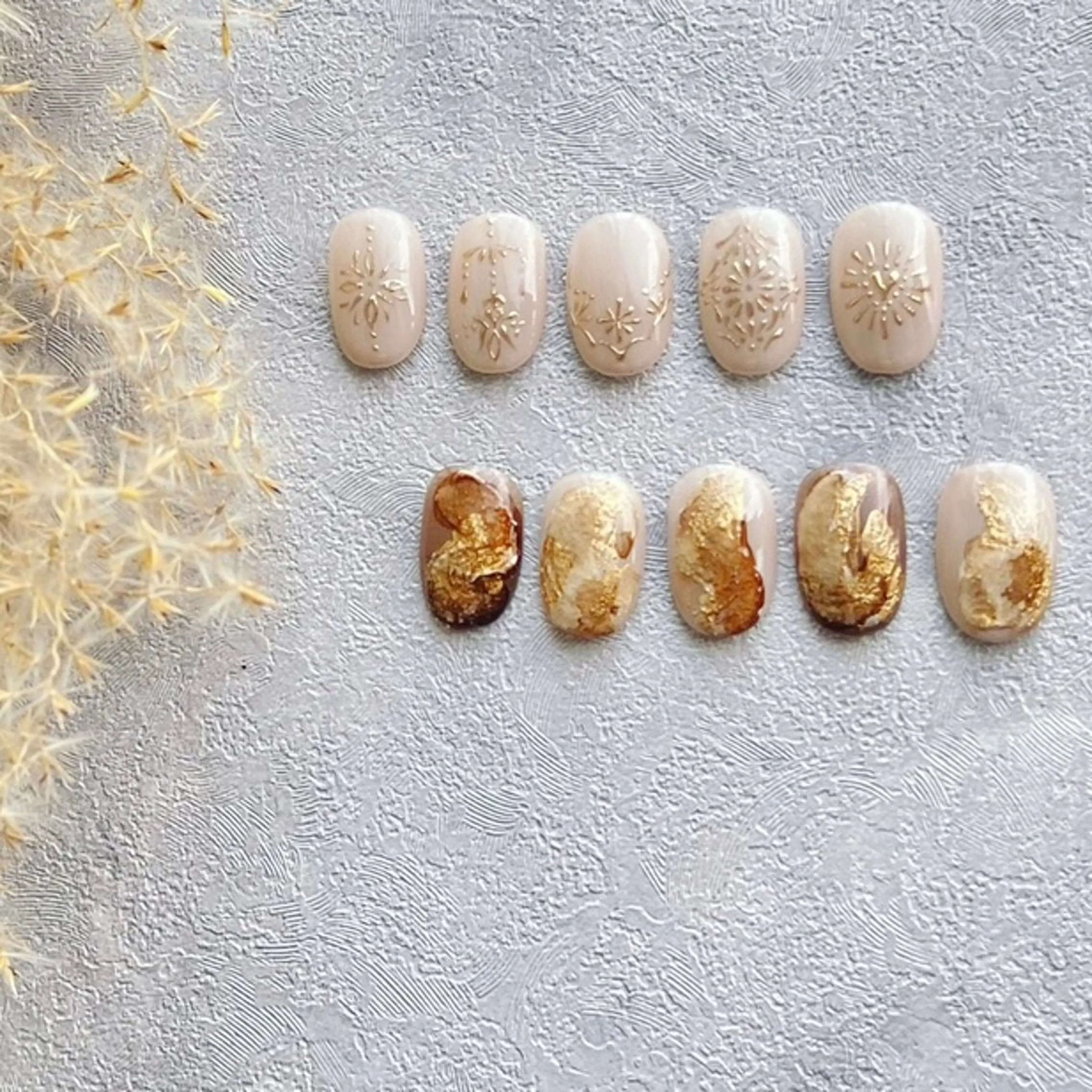 ネイル アートネイル ニュアンスネイル 【 enn 】 Uzuka Yukaのネイルデザイン