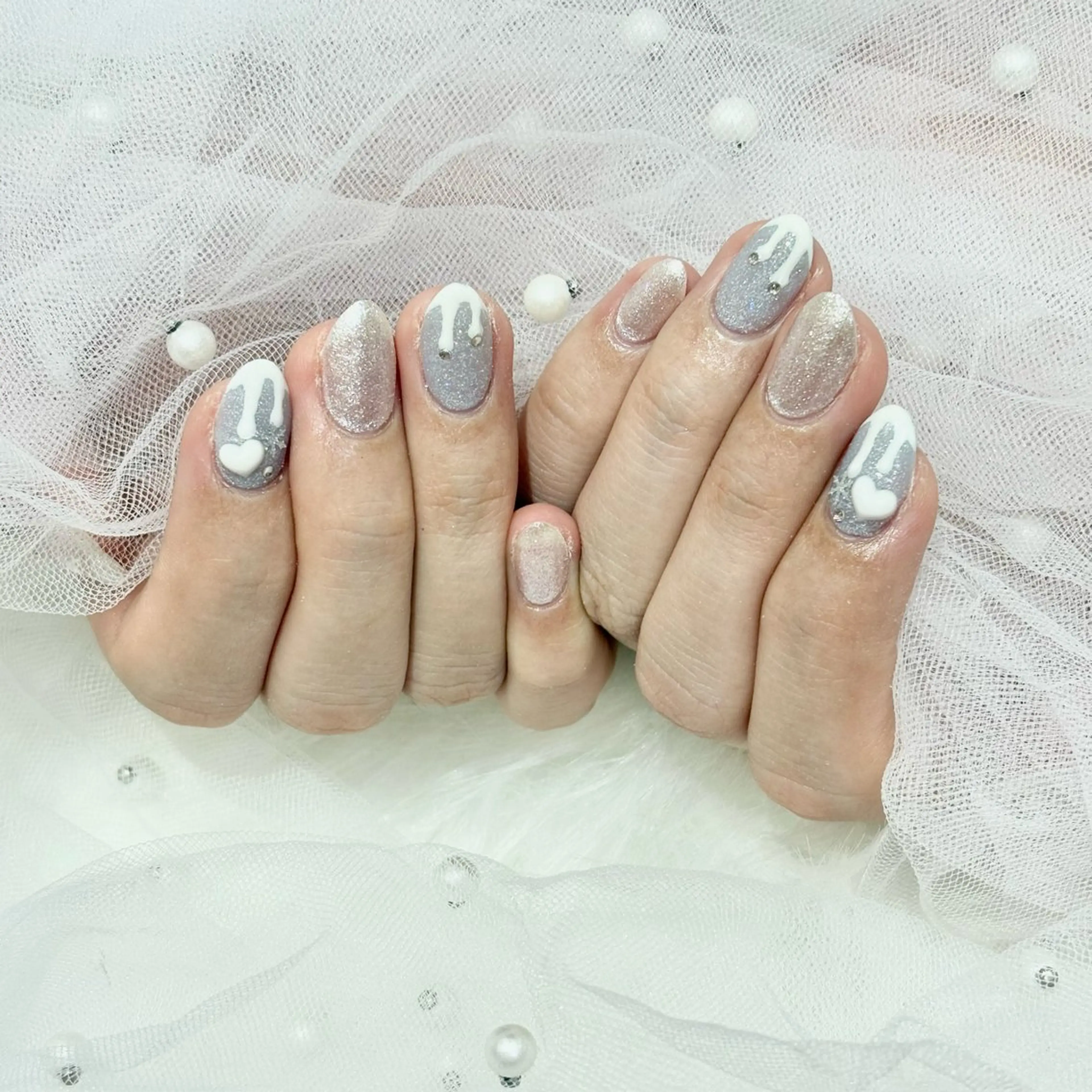 ネイル ハンドネイル WISTERIA sahoのネイルデザイン