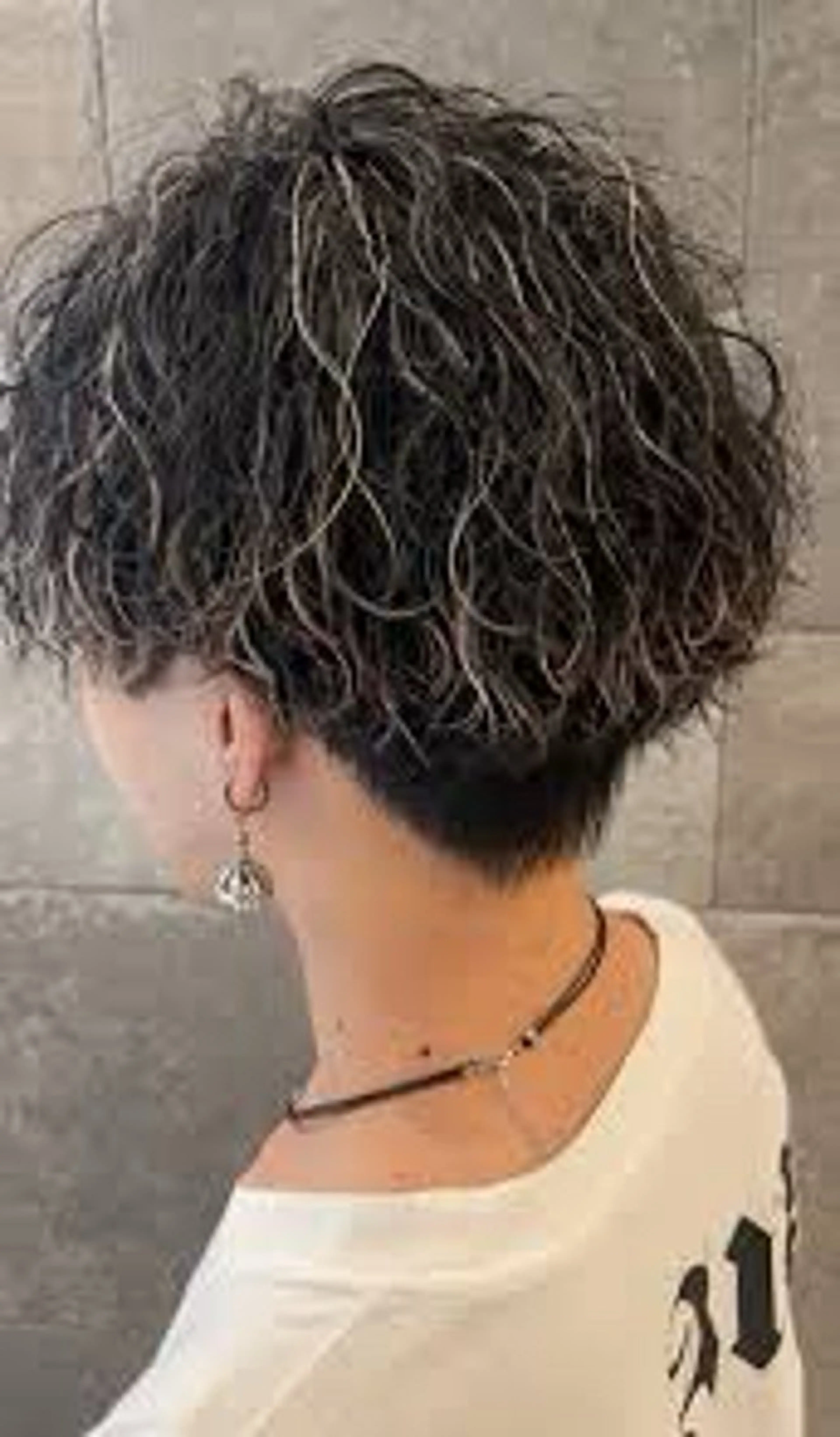 カラー パーマ メンズ カット パーマ EARTH関内店 地主のヘアスタイル