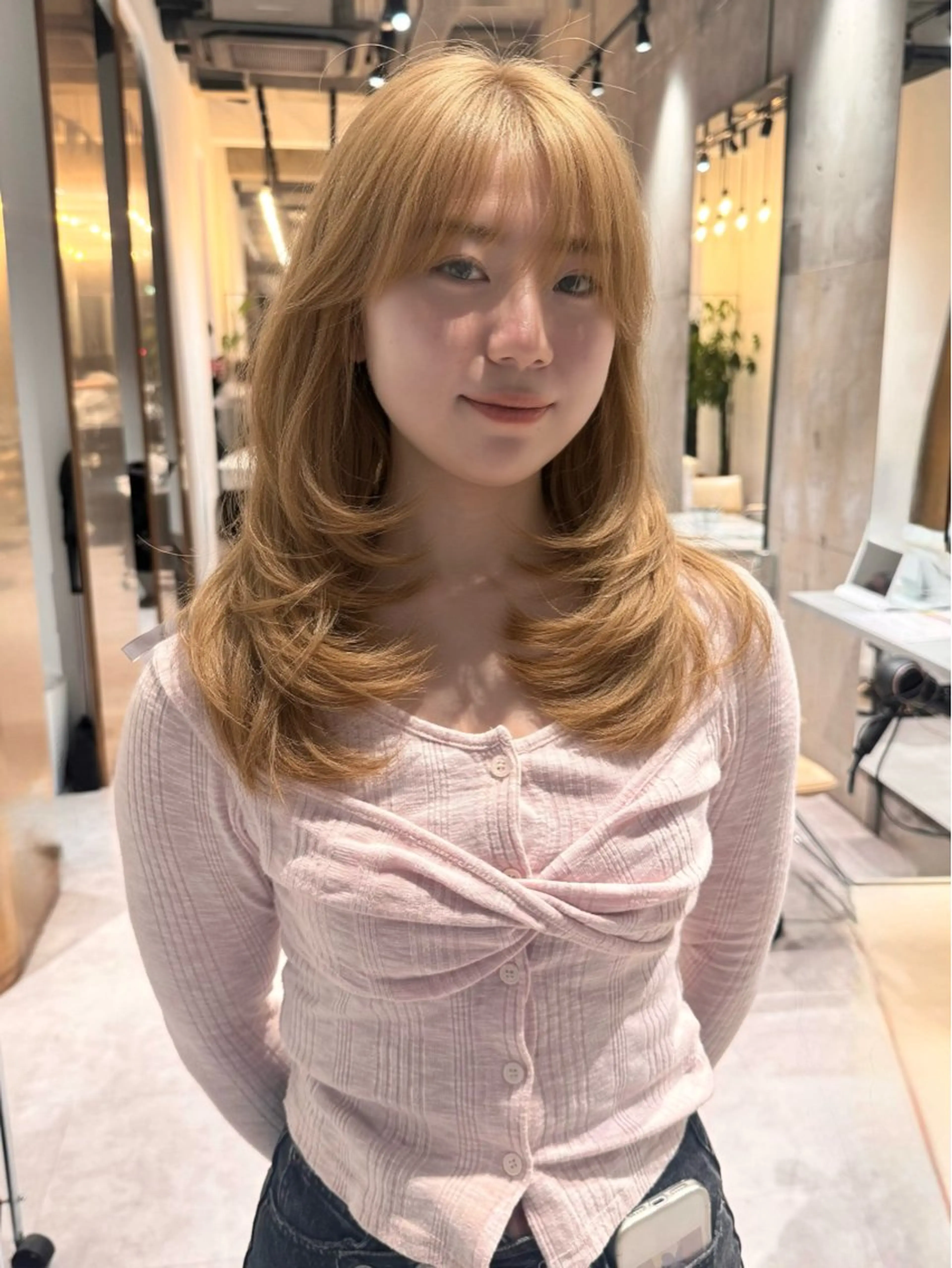 ロング カラー カット ヘアカラー トリートメント 海外レイヤー 🇺🇸/ヒナコのヘアスタイル