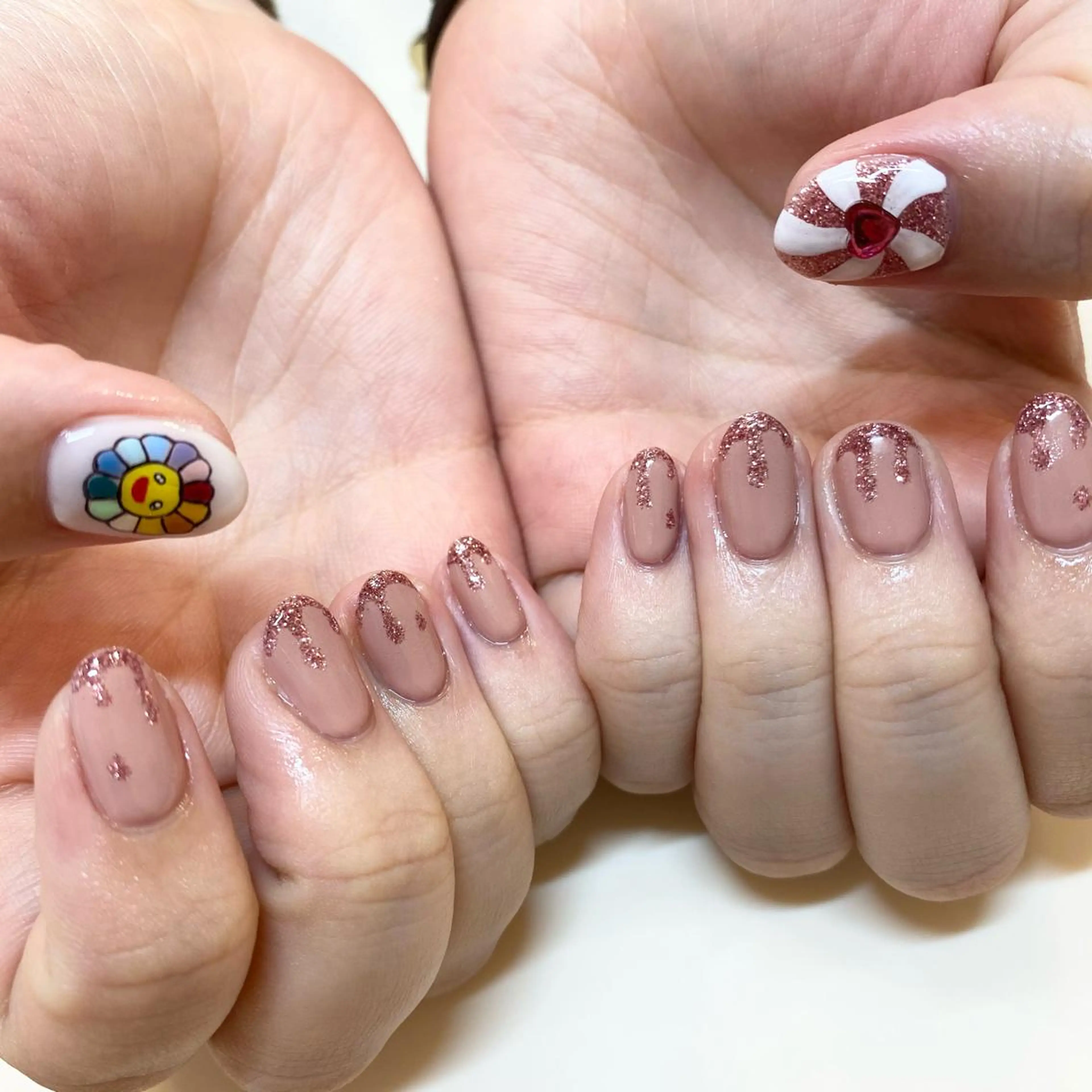 ネイル ハンドネイル 藤原 みゆのネイルデザイン