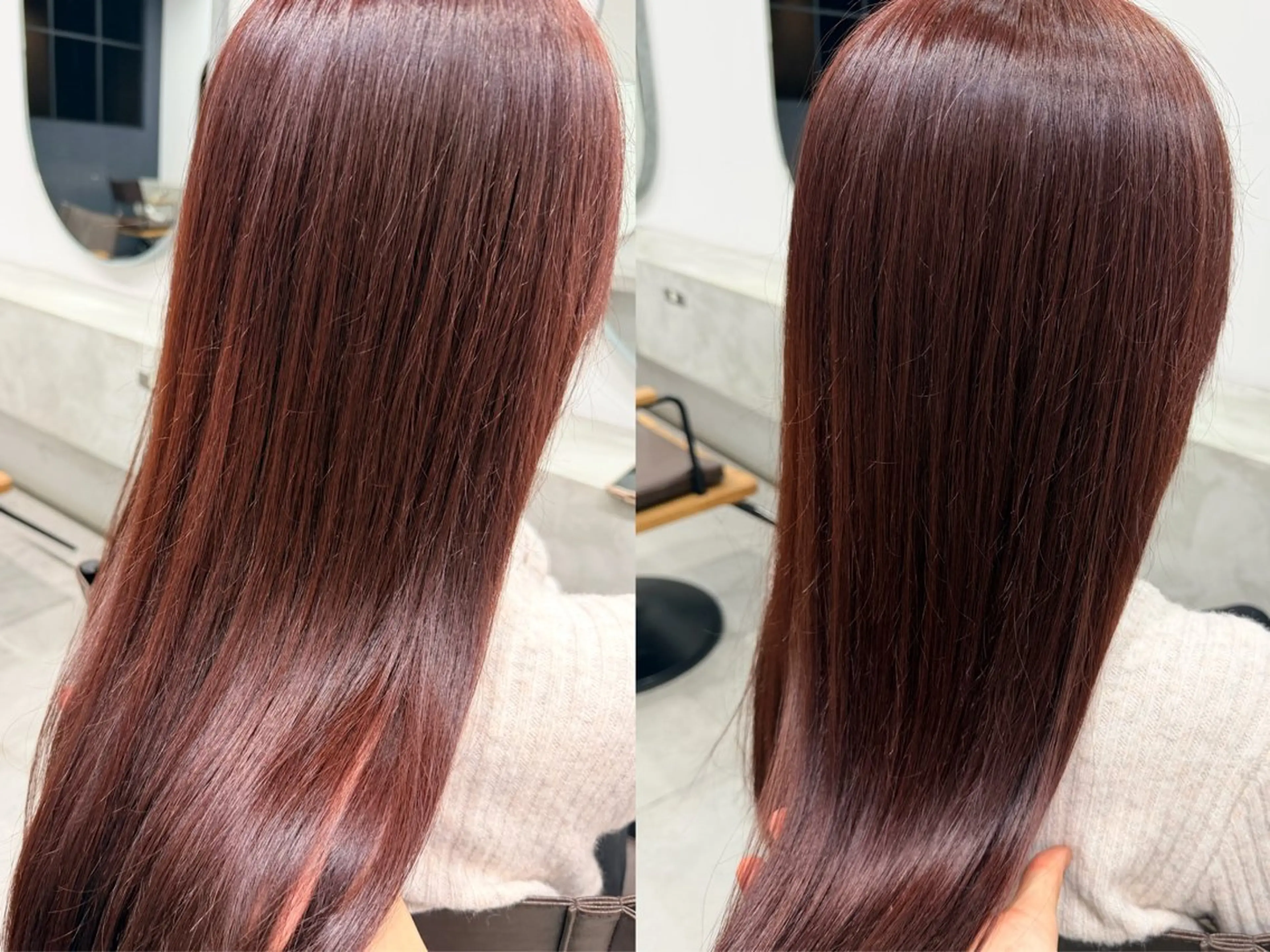 ロング カラー 徳丸 瞭のヘアスタイル