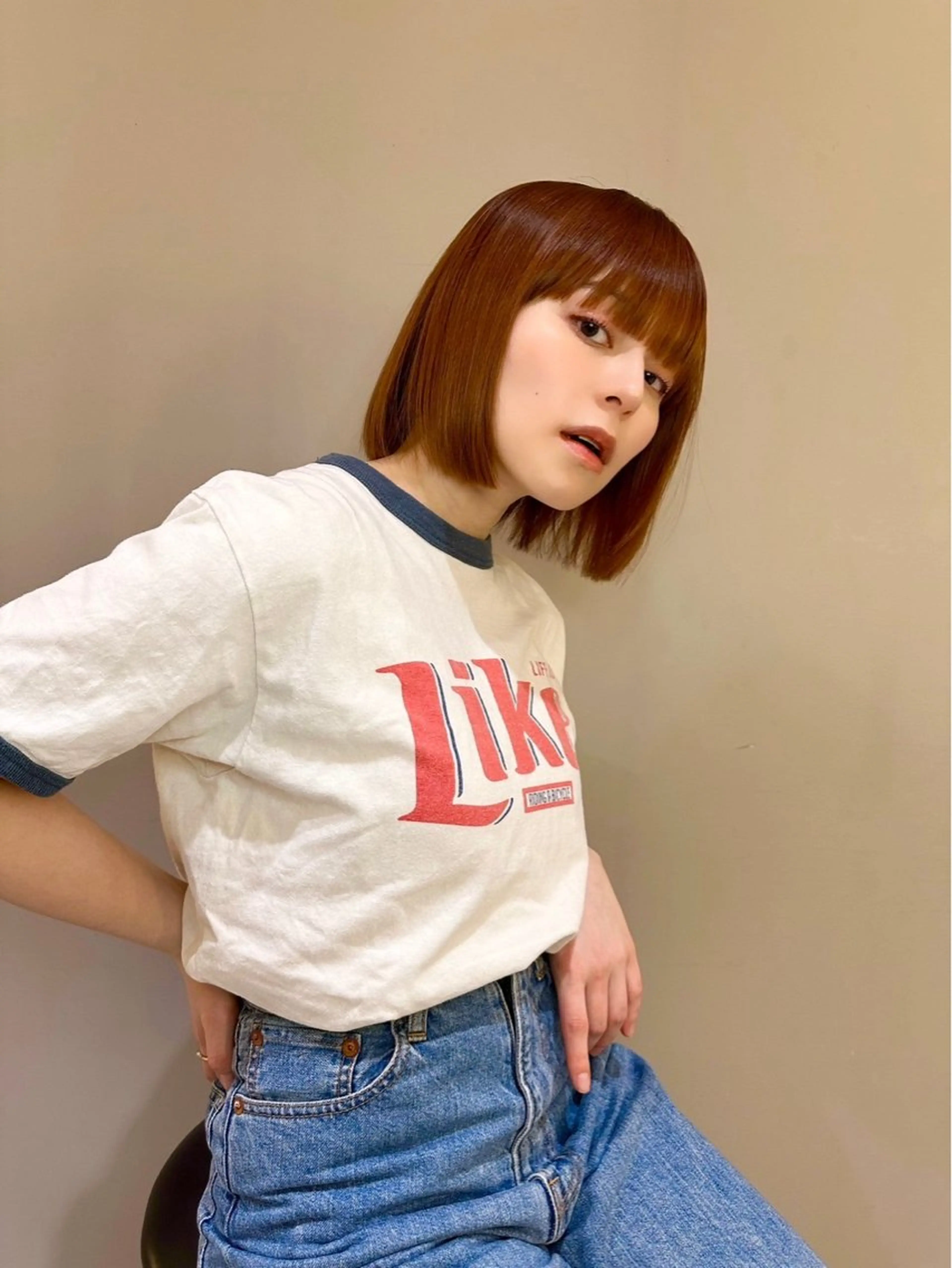 ショート カット R 横浜【アール】所属・ハイトーン/韓国 ヘア　momo˚✧₊のヘアスタイル