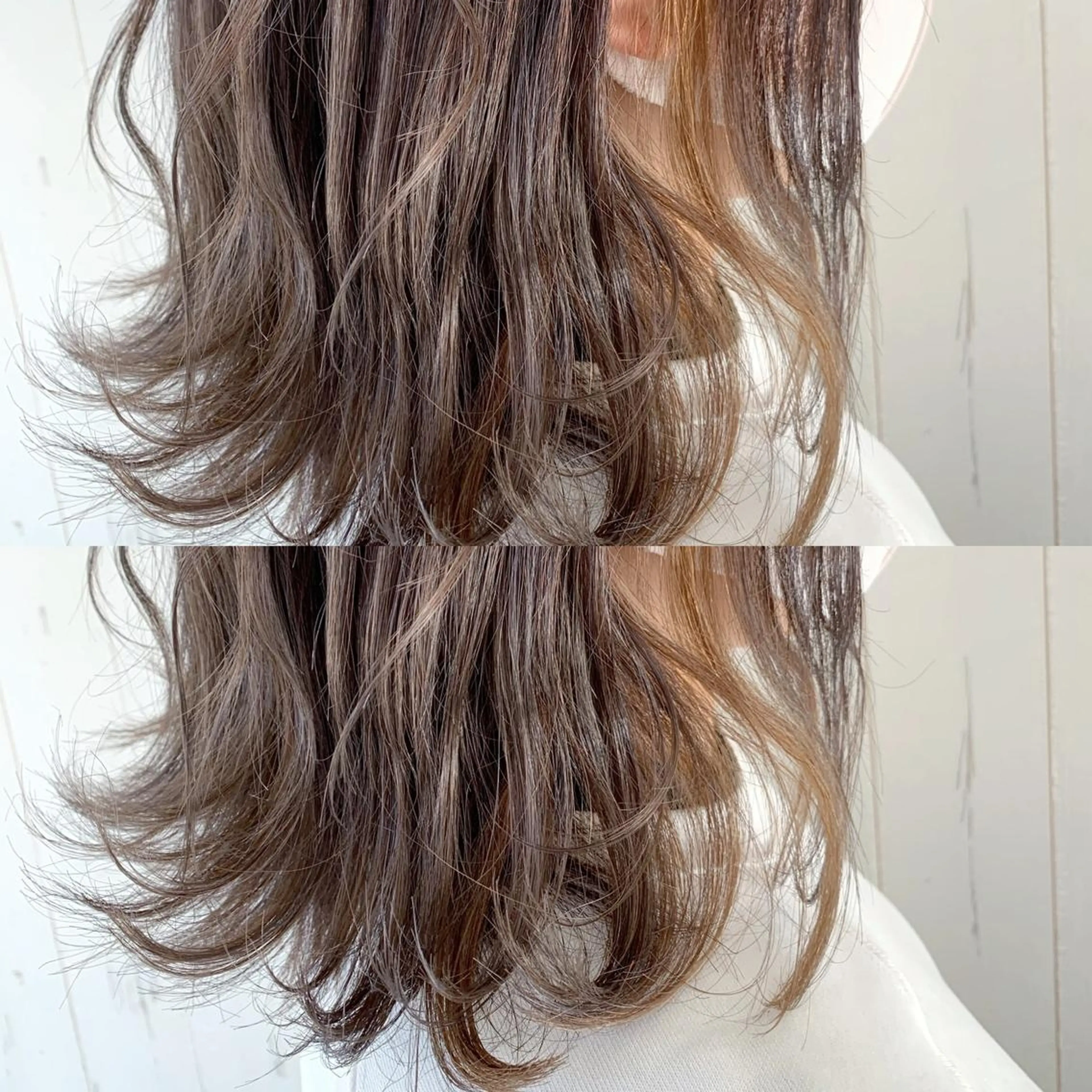 ミディアム 髪質改善/ハイライト 小林秀樹のヘアスタイル