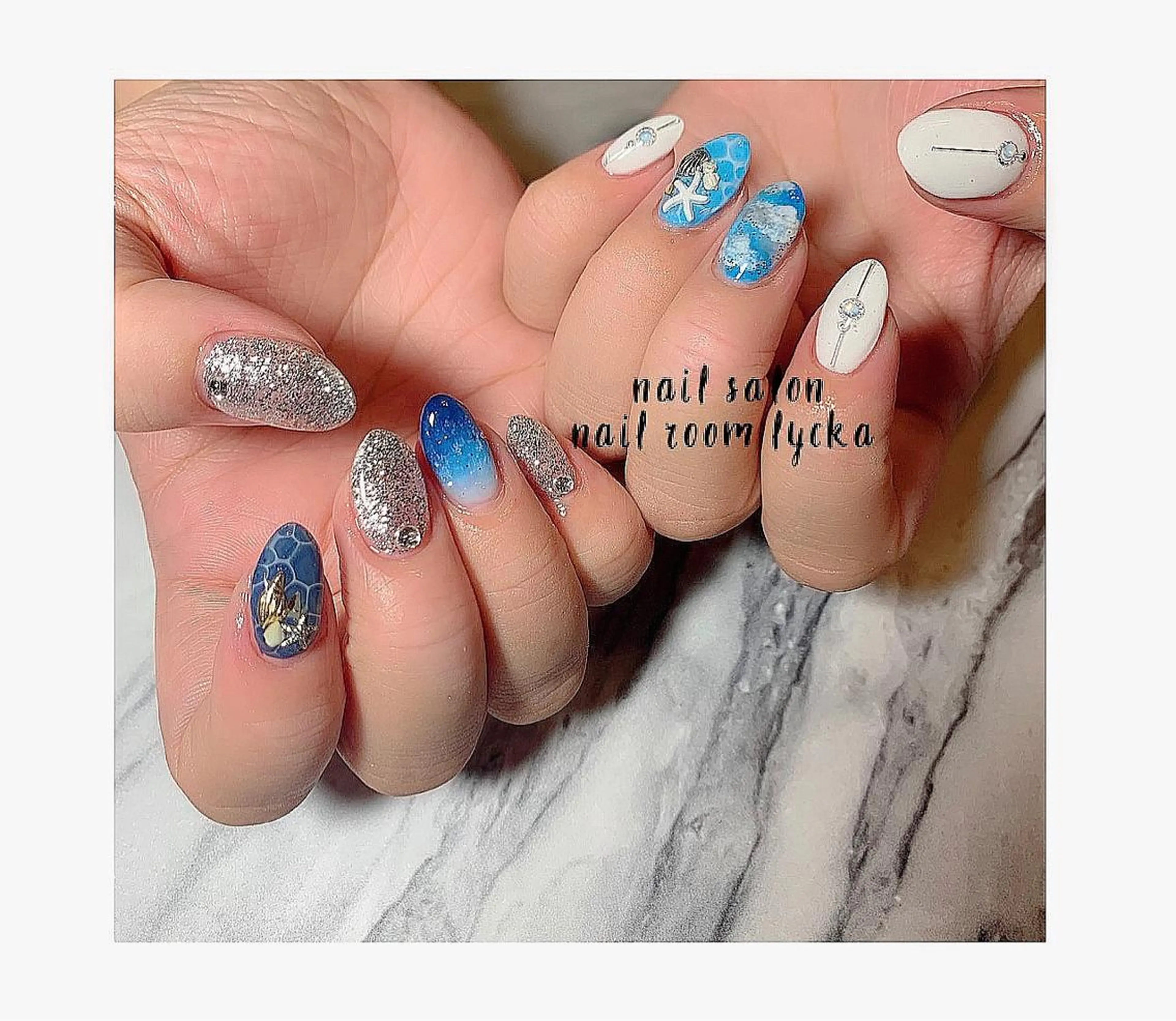 ネイル ﾈｲﾙﾙｰﾑﾘｯｶ 𝐦𝐚𝐲𝐮のネイルデザイン