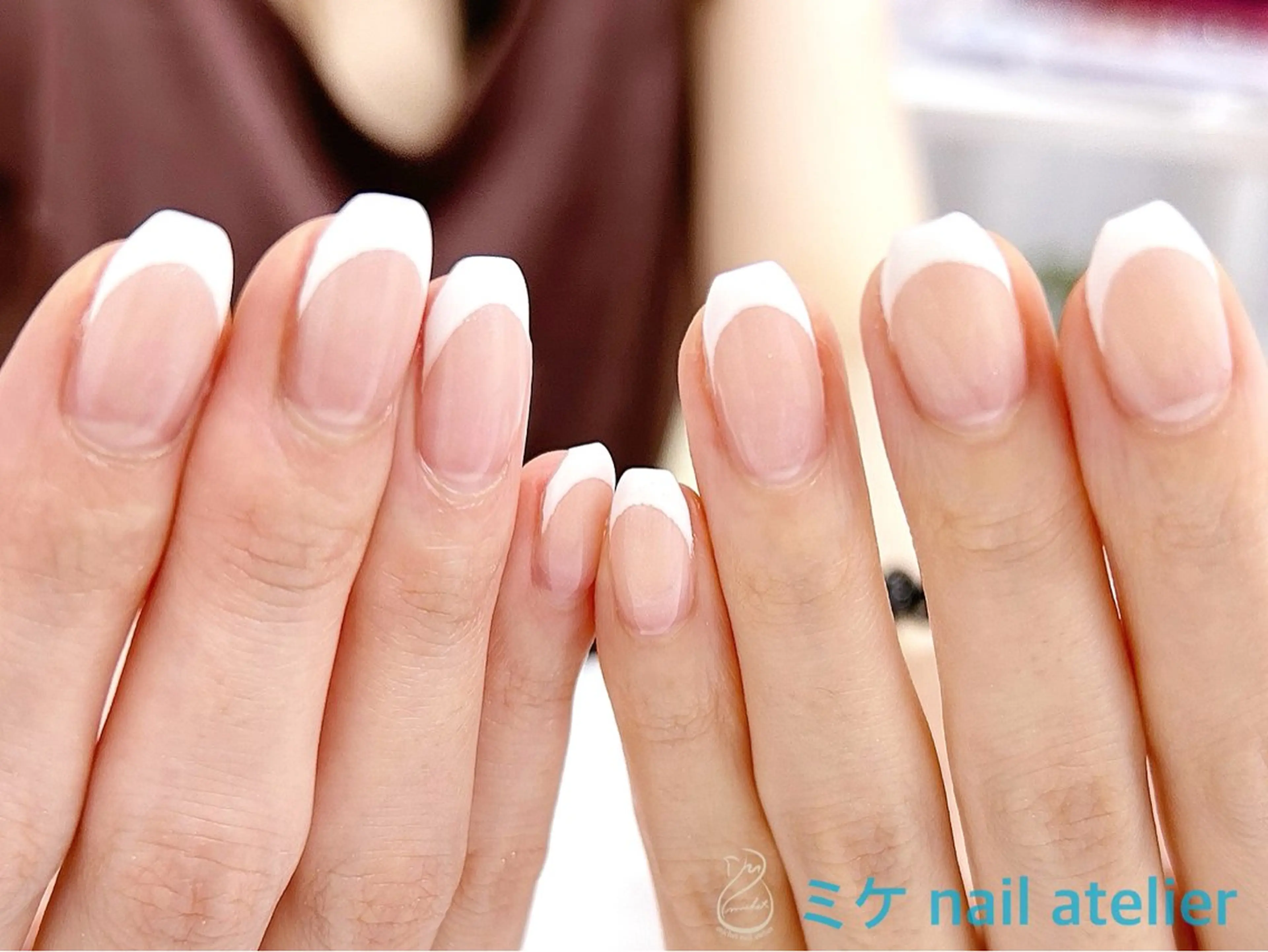 ネイル フレンチネイル ジェルネイル グラデーション オフィスネイル シンプルネイル ハンドネイル h. rikaのネイルデザイン
