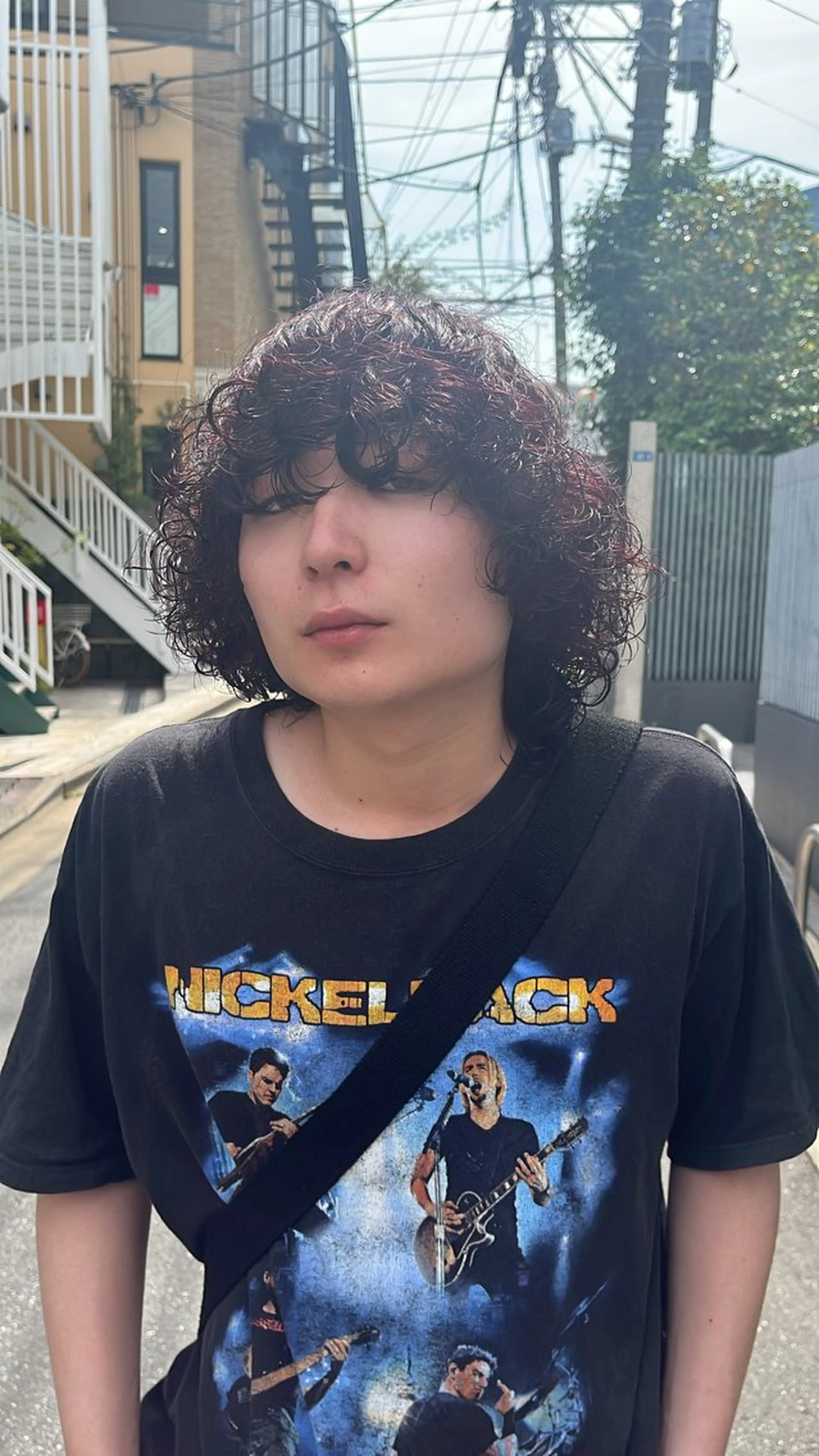 セミロング パーマ メンズ カット パーマ トリートメント ヘッドスパ ヘアセット gallica表参道 副店長/佐藤翼のヘアスタイル