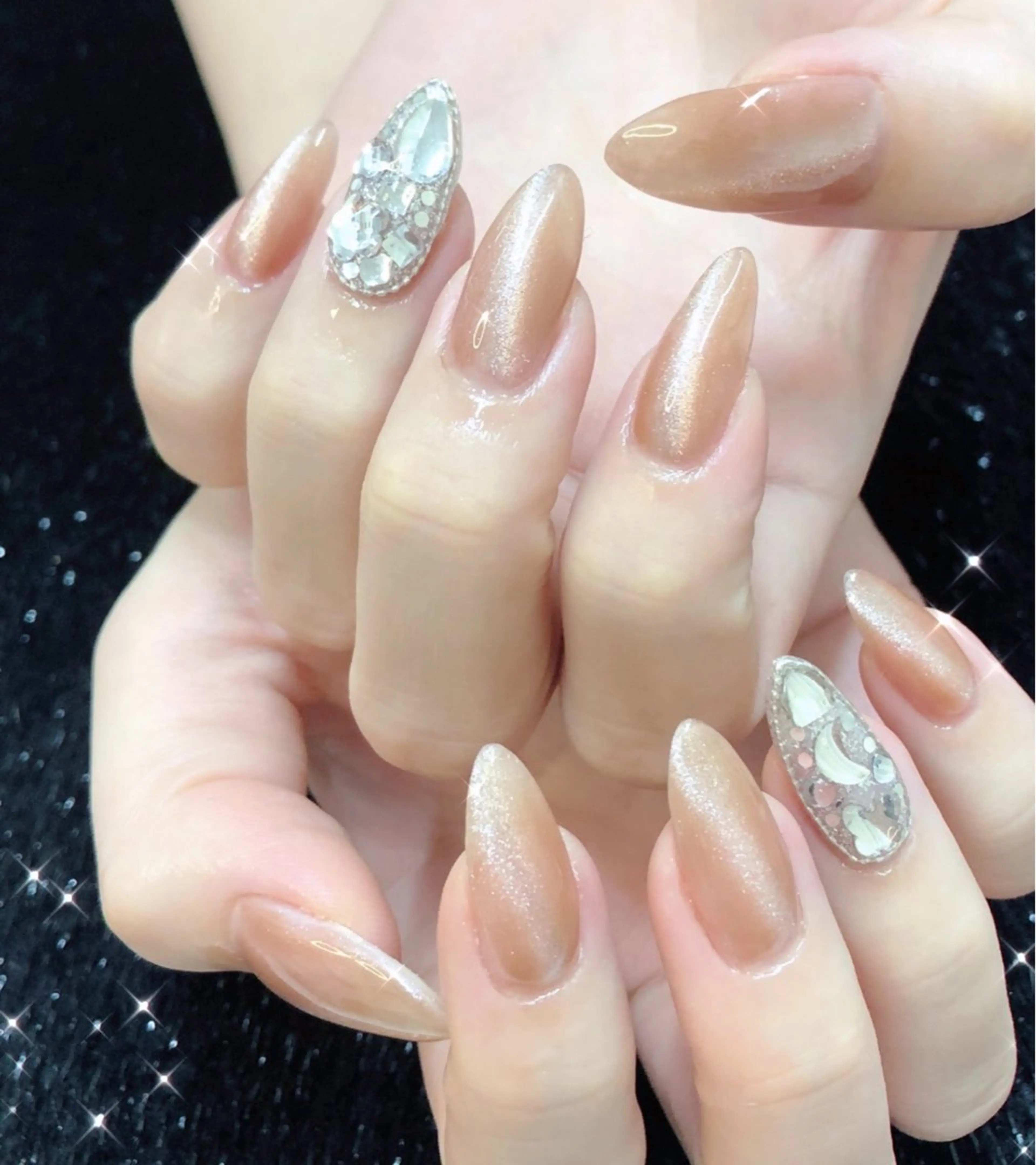 ネイル フレンチネイル ジェルネイル ガラスフレンチ グラデーション 韓国ネイル ハンドネイル ハンドケア 大門浜松町 ネイルのネイルデザイン