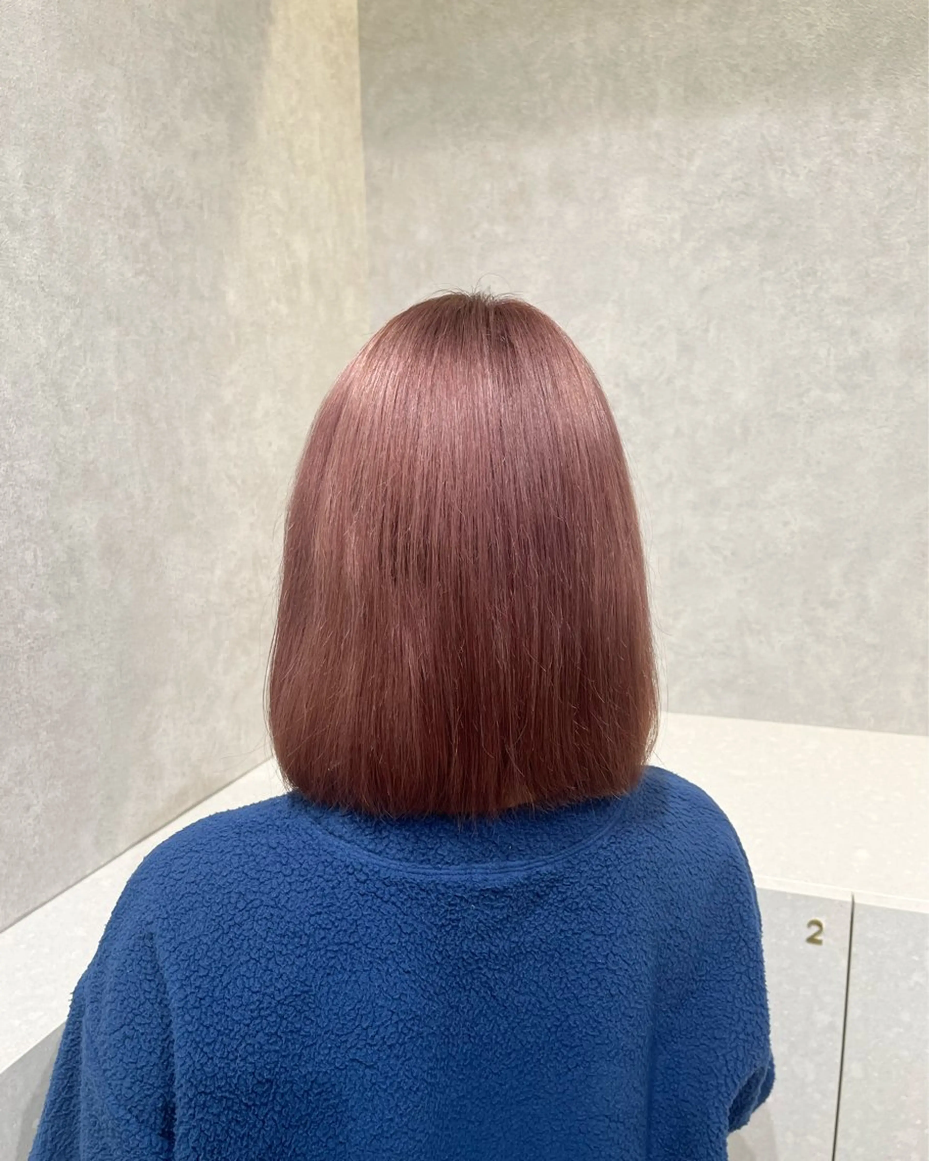 ミディアム カラー 韓国ヘア🇰🇷透明 感カラー/yui💞のヘアスタイル