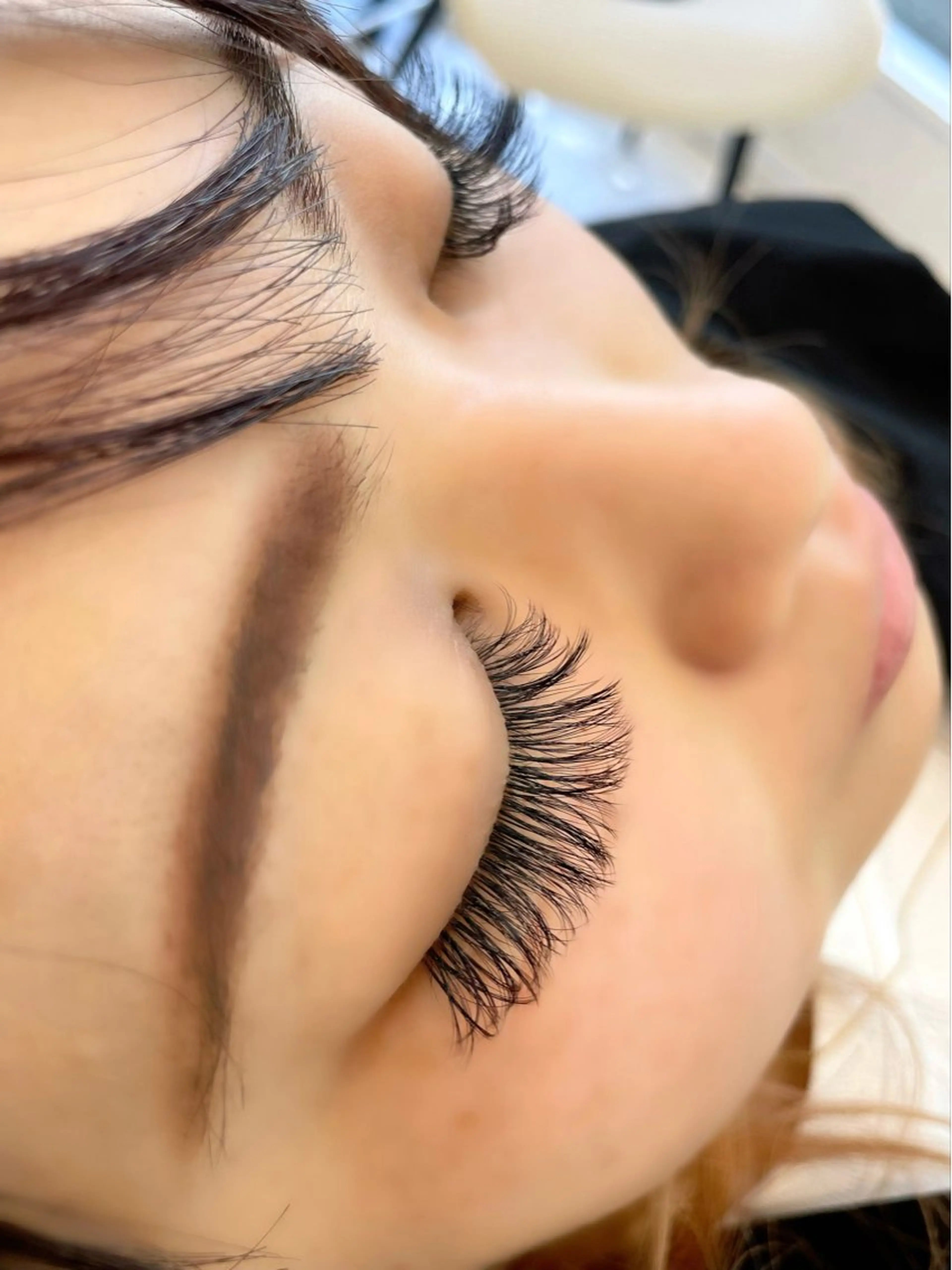 マツエク・マツパ フラットラッシュ ナチュラル パリジェンヌラッシュリフト まつげパーマ 一重×まつ毛パーマ マツエク 💕丸島 夏名🐰🍀のマツエク・マツパデザイン