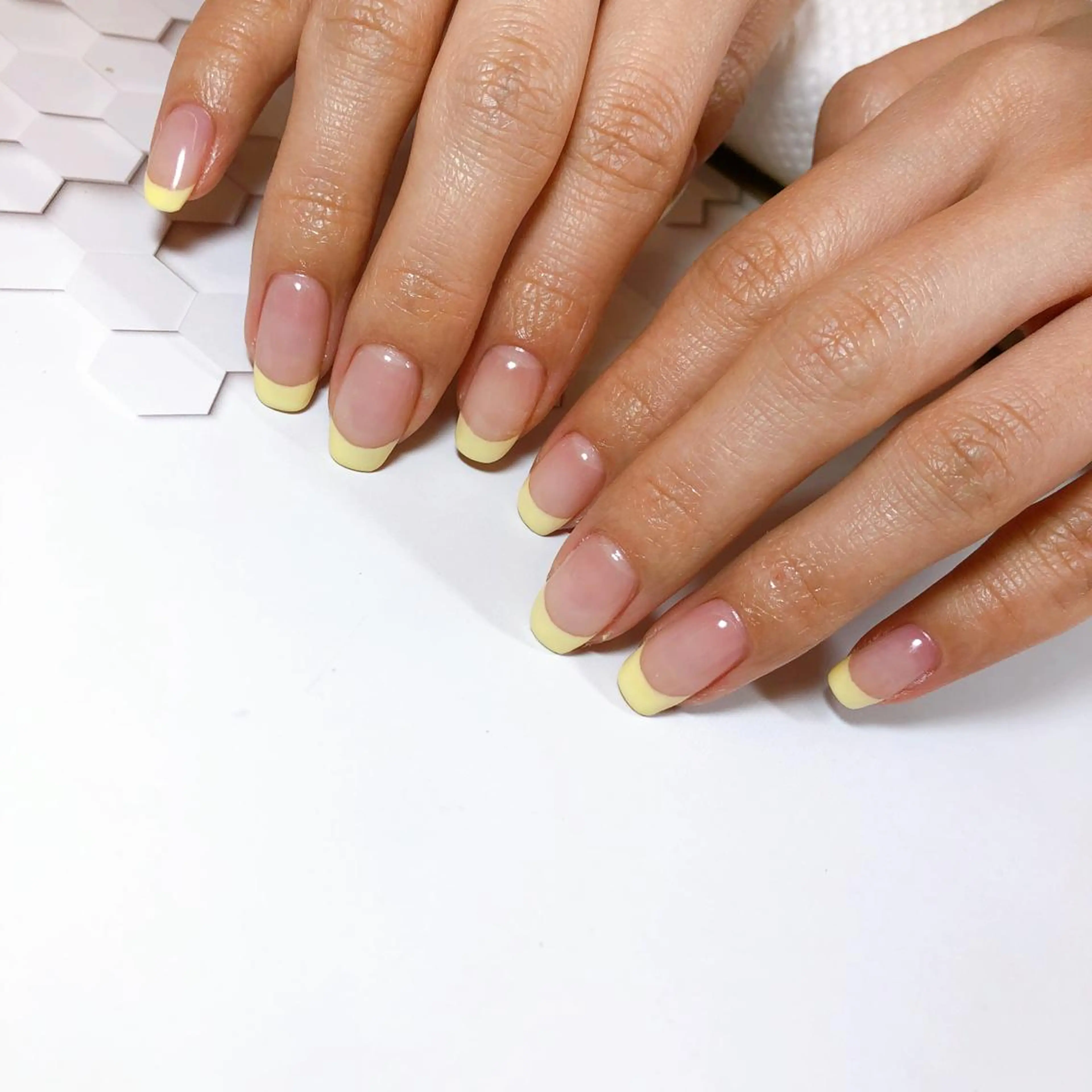 ネイル フレンチネイル ハンドネイル 587nail *のネイルデザイン