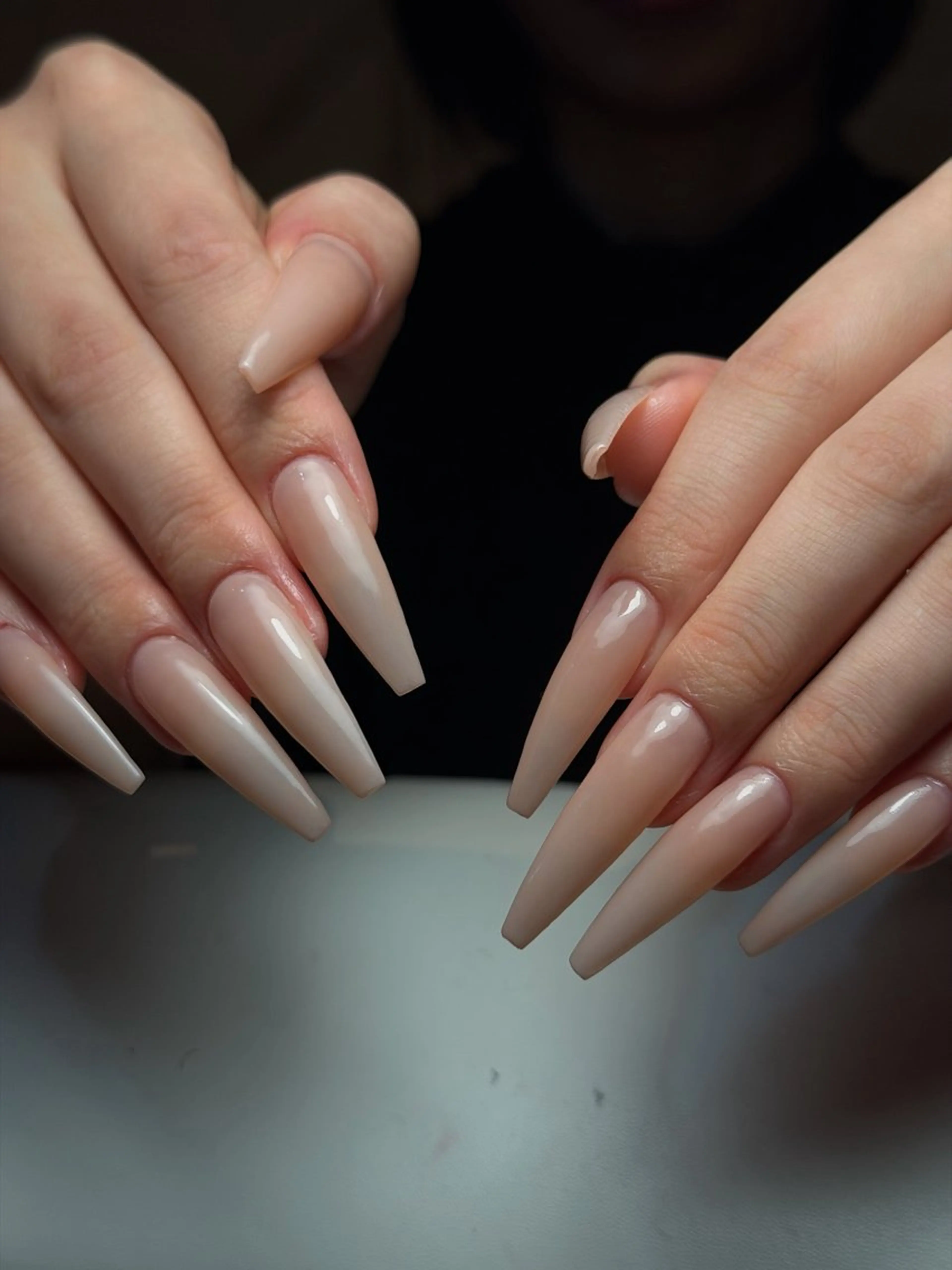 ネイル フレンチネイル グラデーション 韓国ネイル マグネットネイル シンプルネイル ハンドネイル CoMo Nail Studio所属・CoMo Nailのネイルデザイン