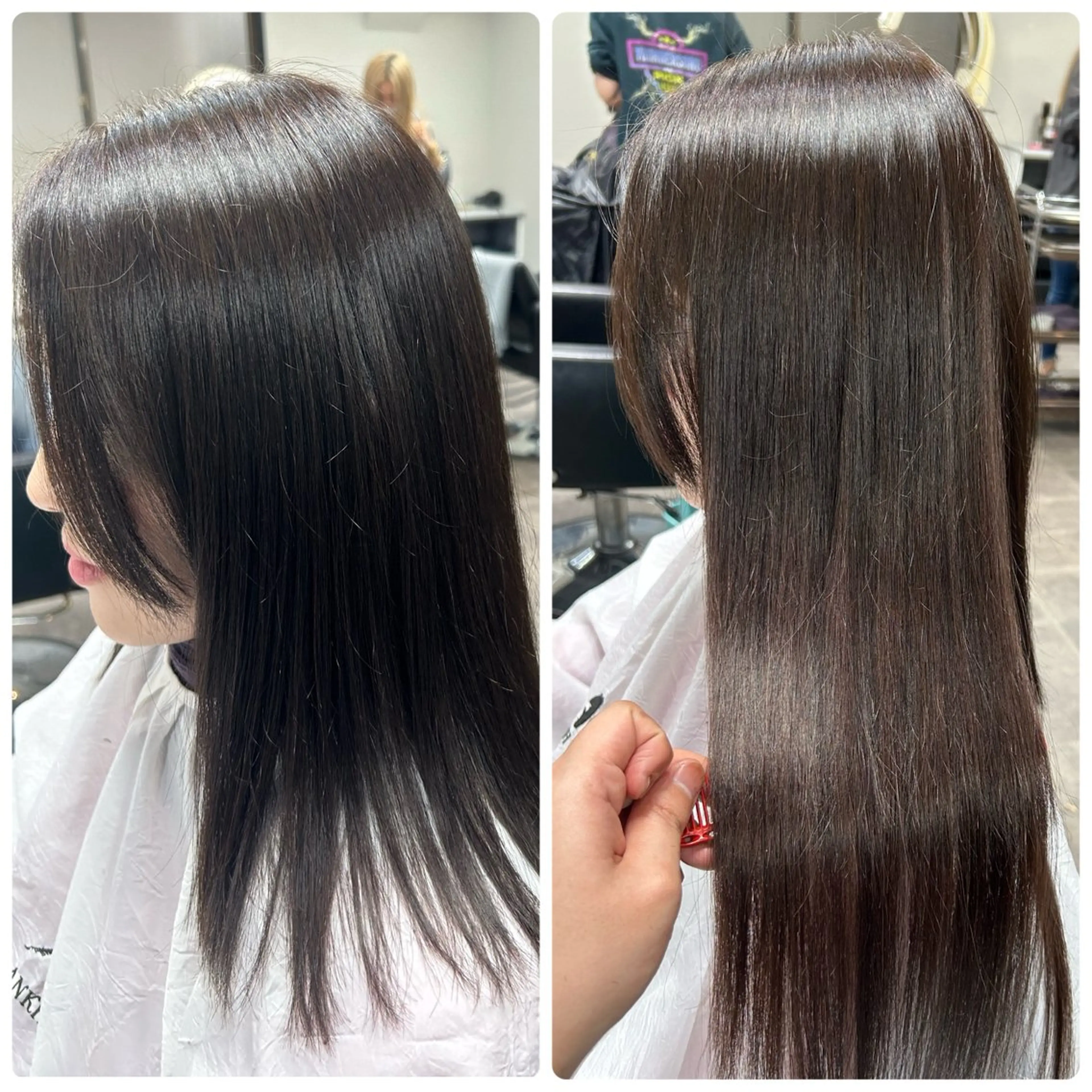 【💜最高級レミー毛💜】カラー＋エクステ60枚の写真