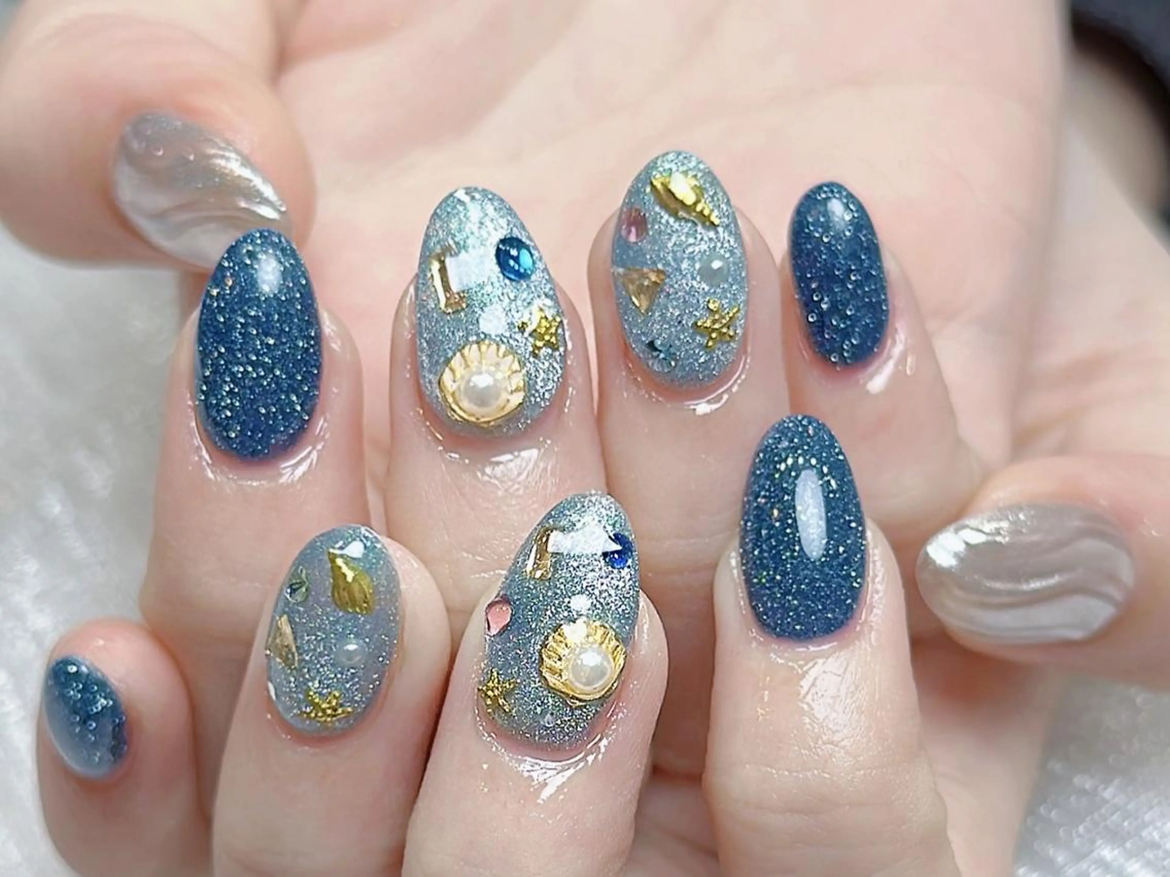 ネイル ハンドネイル Elegant beautyのネイルデザイン