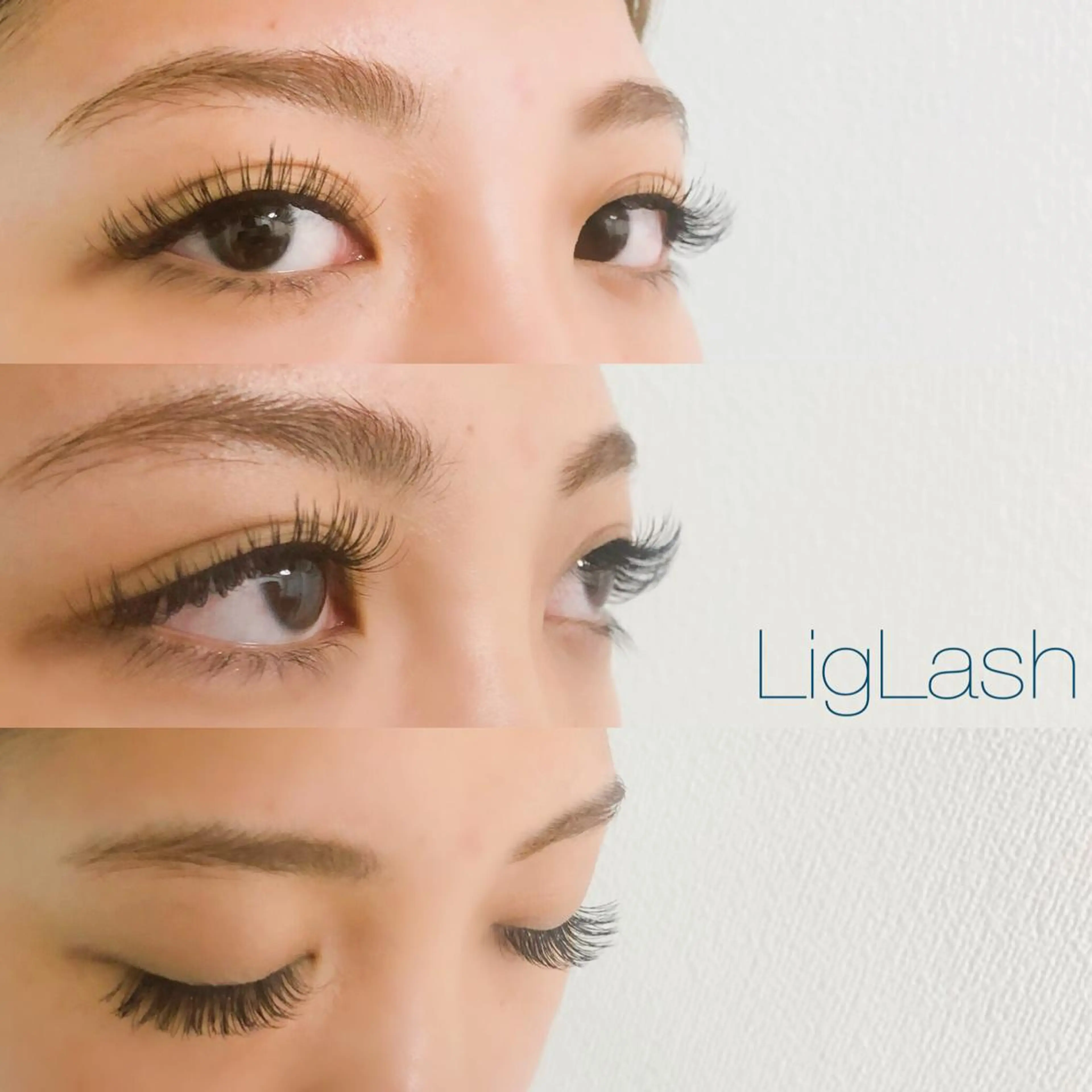 マツエク・マツパ 目尻長め Aim NAIL&EYELASH.BROW立花店所属・Aim立花店 Mihoのマツエク・マツパデザイン