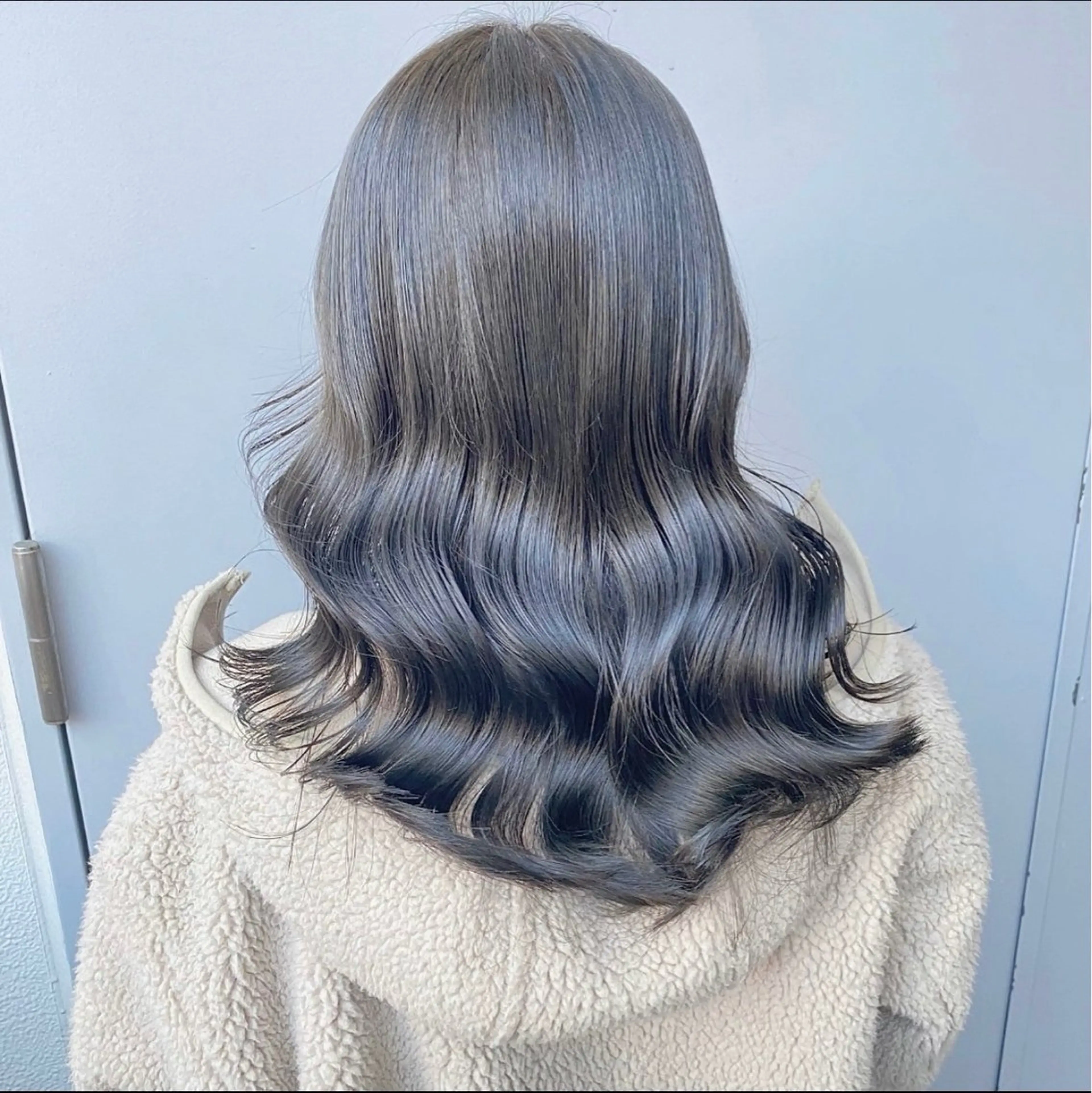 ロング カラー カット パーマ トリートメント ヘアセット 🟦ニュアンス/メン ズパーマ横浜🟦のヘアスタイル