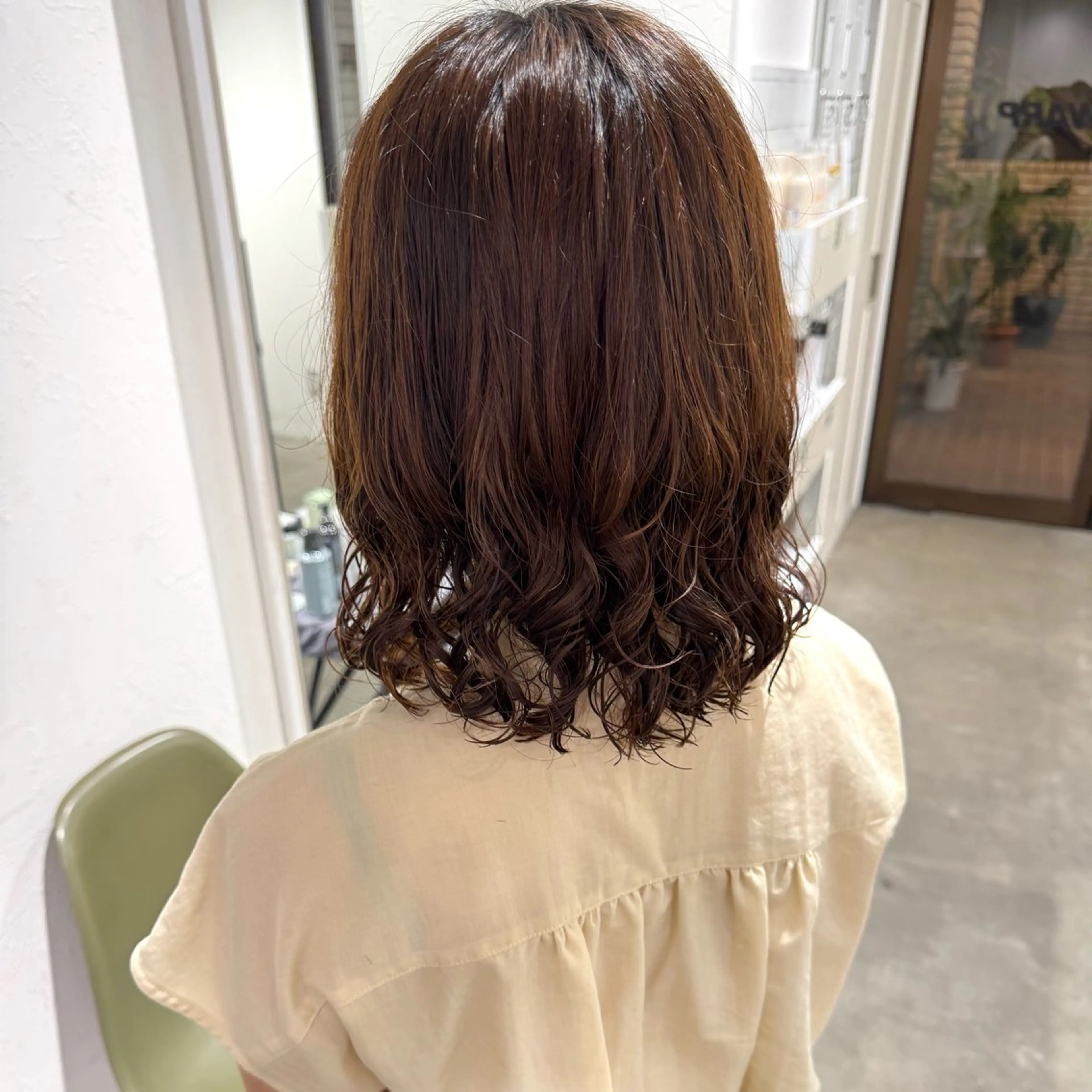 カット✂️➕ケアクリームパーマ👩🏻‍🦱の写真