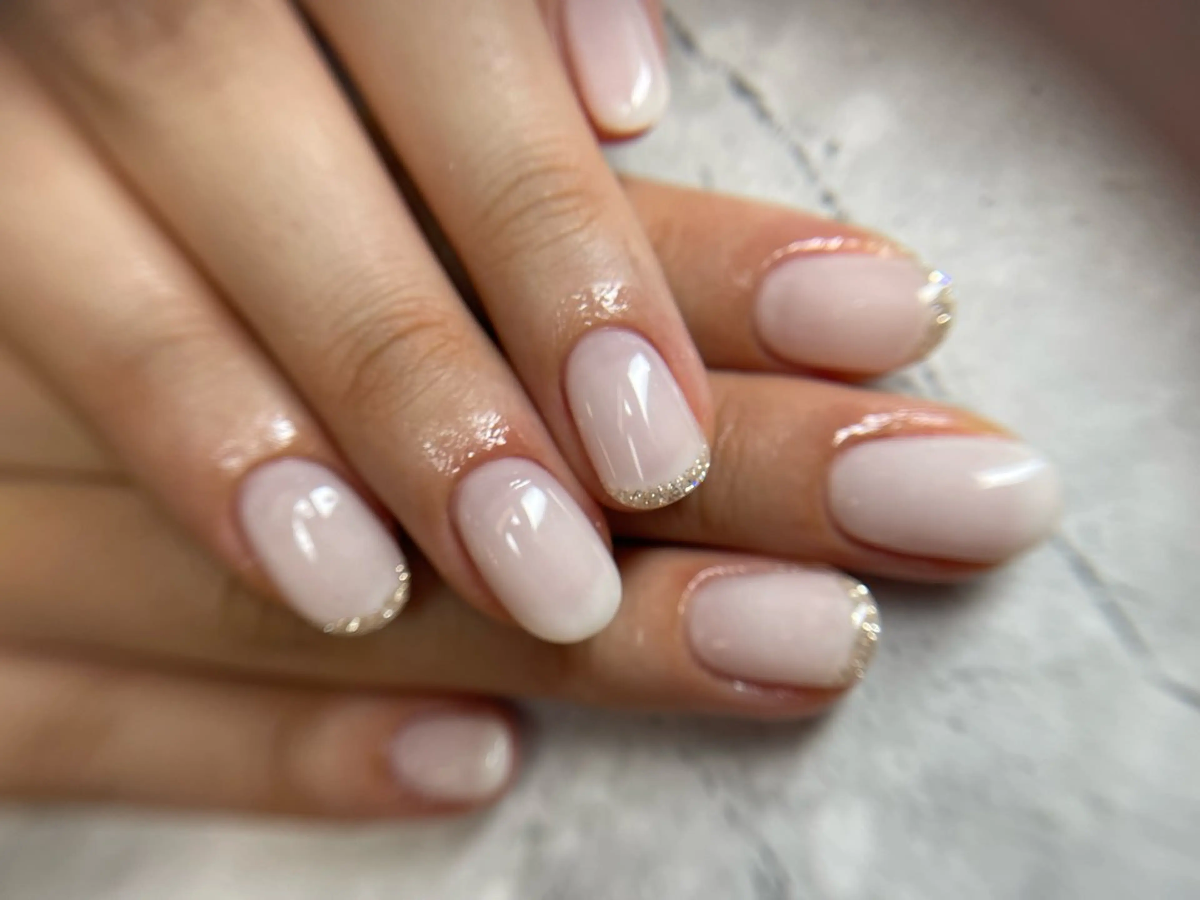 ネイル アートネイル フラッシュネイル フットネイル ジェルネイル グラデーション ハンドネイル エルモサ YURIKAのネイルデザイン