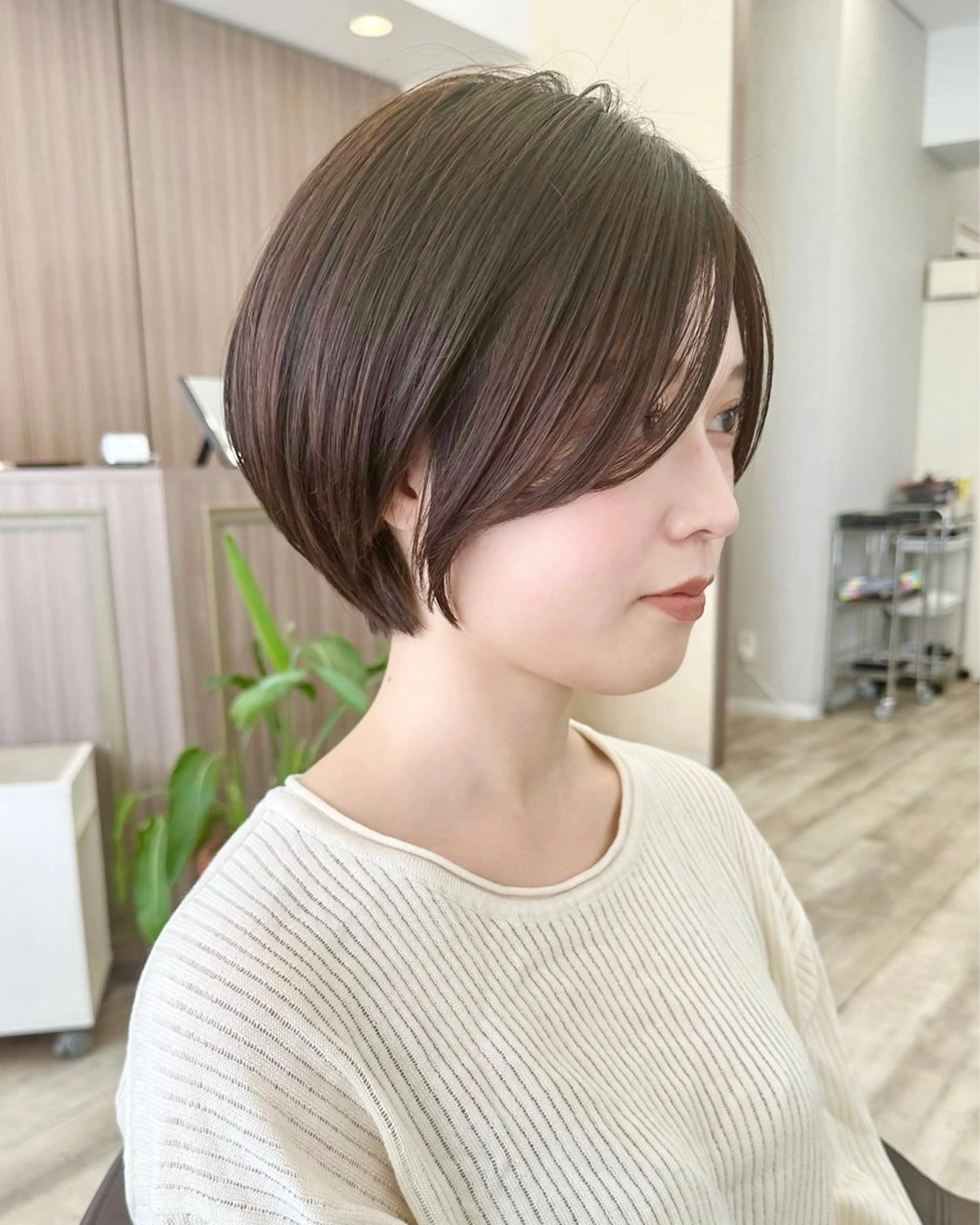 ショート ショートボブ ボブ 似合わせカット ショートヘア 小顔カット タキガミ ジョウジのヘアスタイル