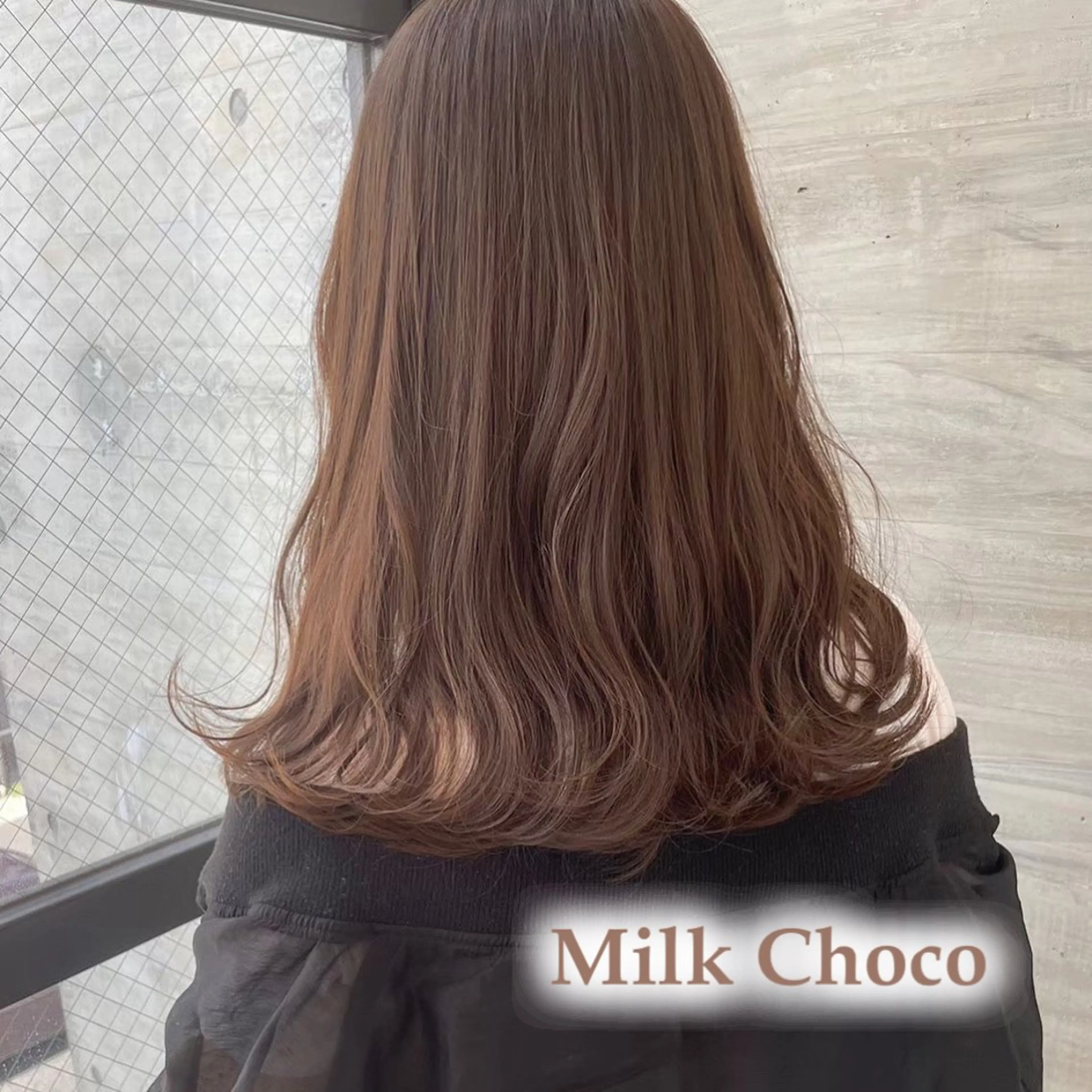 セミロング カラー カット ヘアカラー トリートメント ParveMix￤ 出石 菜々🥂のヘアスタイル